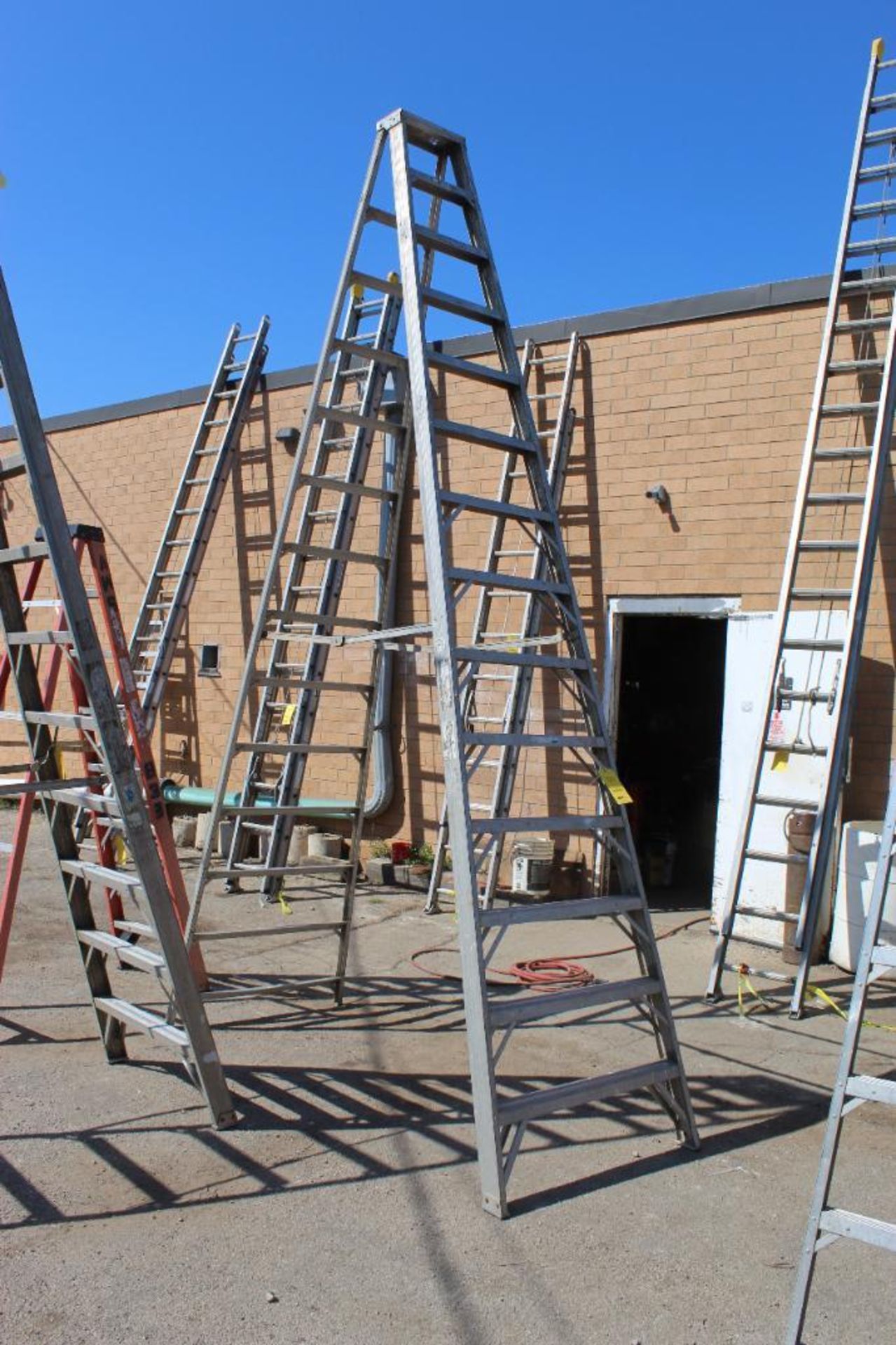 Werner 14 ft. Aluminum Step Ladder