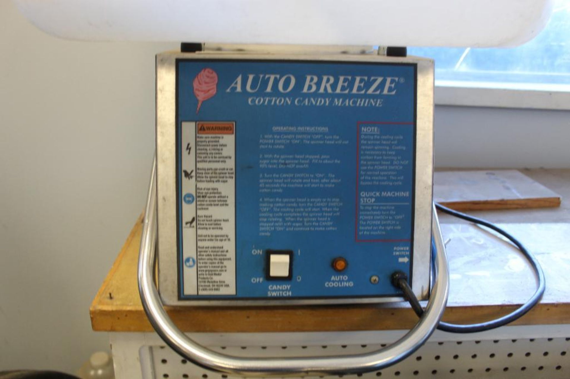 Auto Breeze Cotton Candy Machine - Image 2 of 2