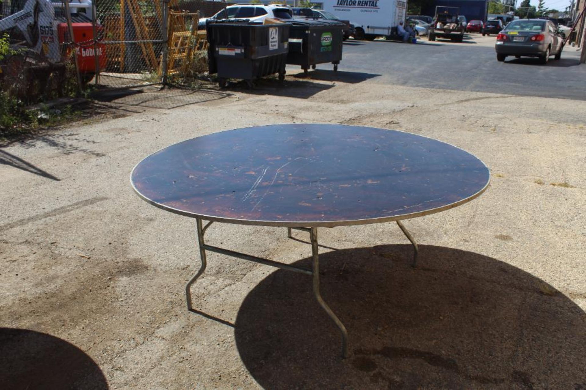 LOT: (8) 72 in. Round Tables