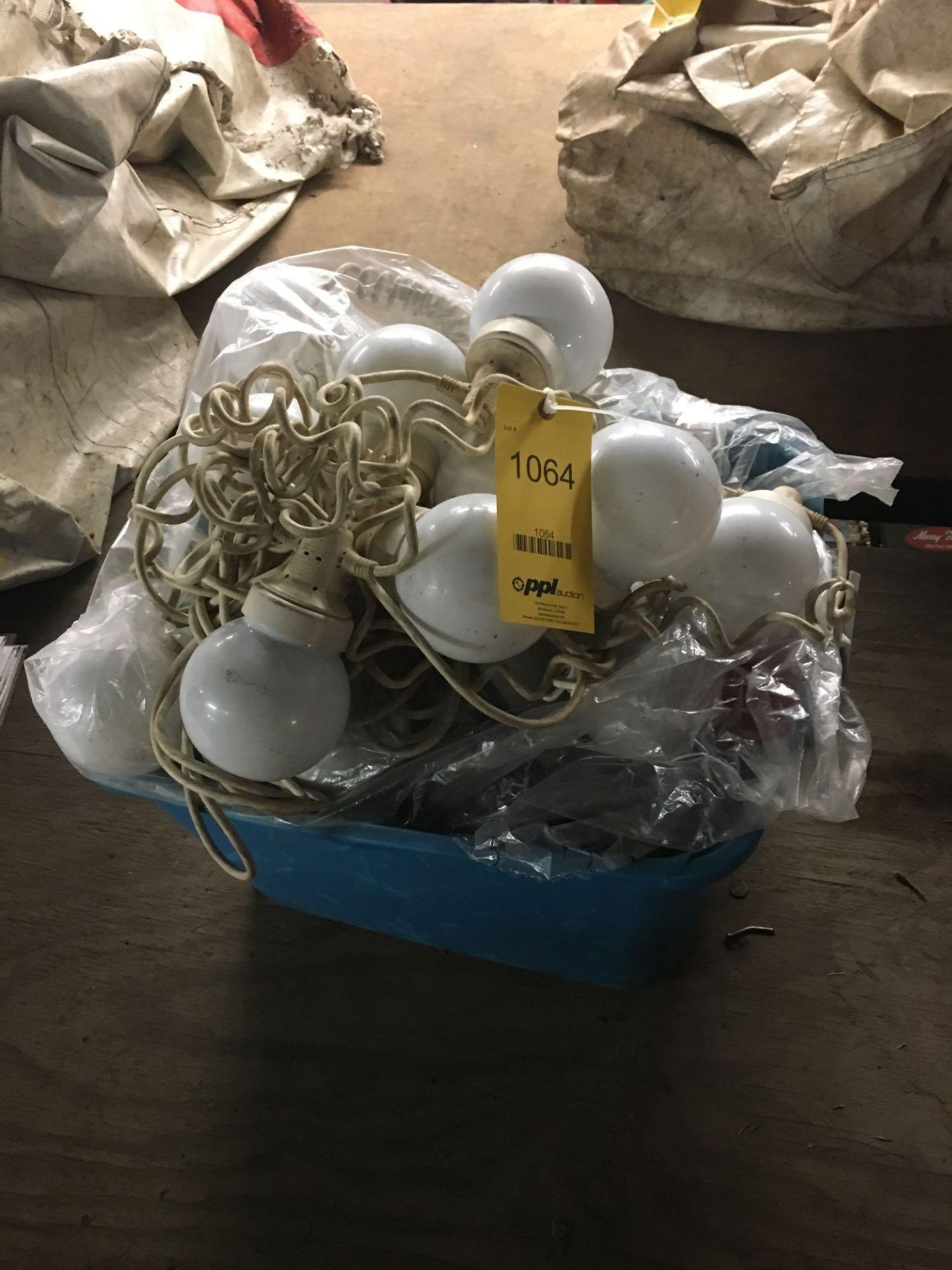 LOT: Tent Globe Lights