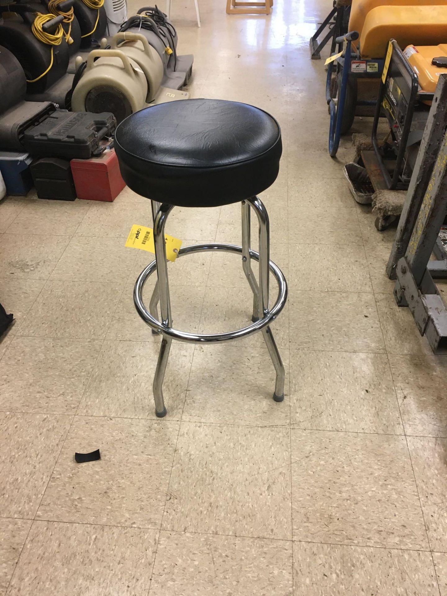 LOT: (12) Chrome Bar Stools