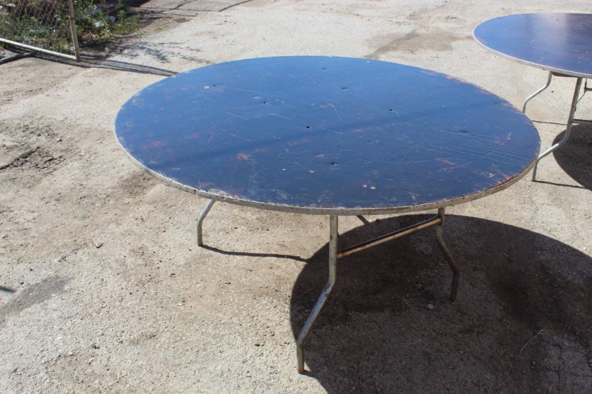 LOT: (5) 60 in. Round Tables