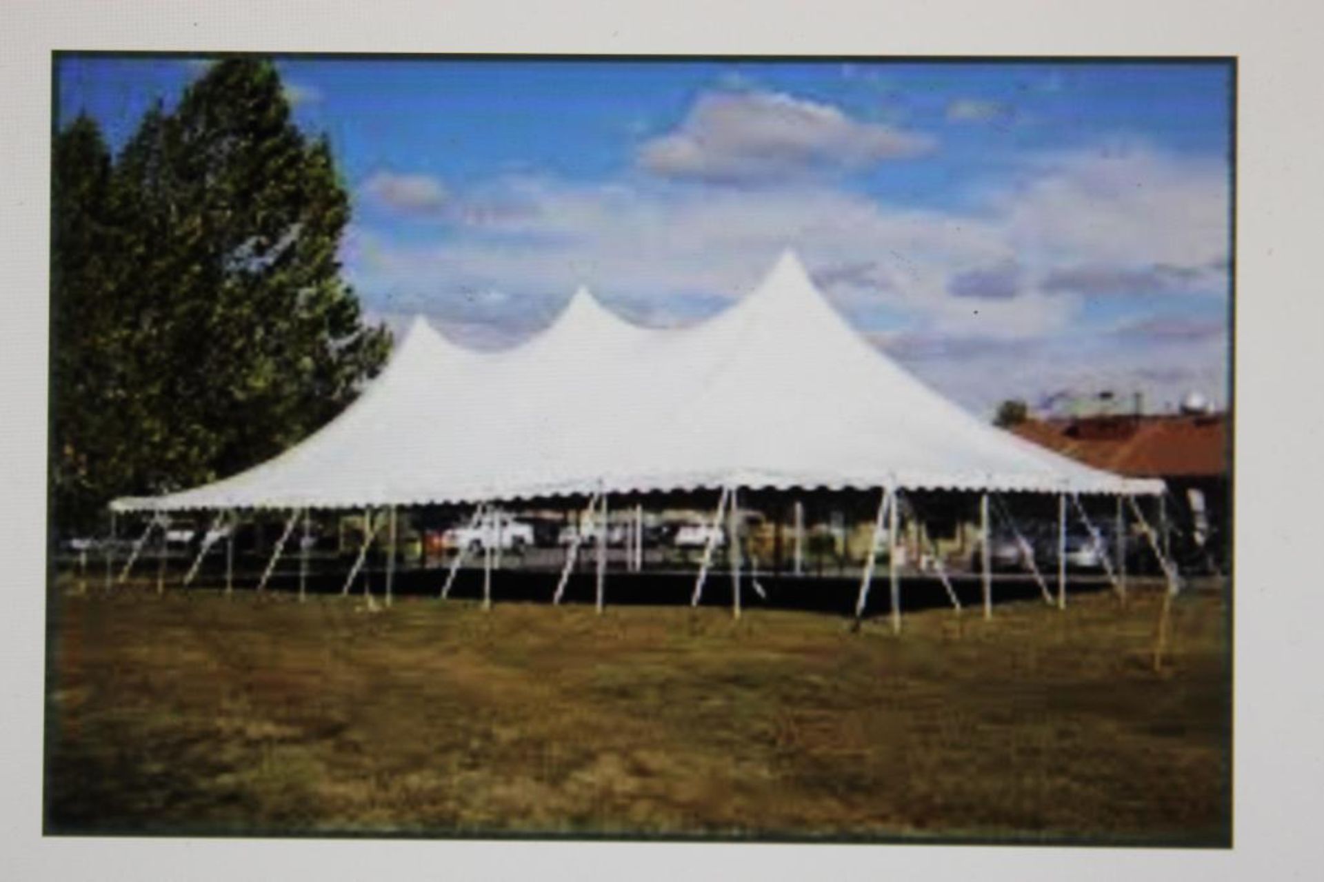 2018 Aztec 40 ft. x 80 ft. Pole Tent, 20 ft. Sections, Compatible with Ancor Century Tent