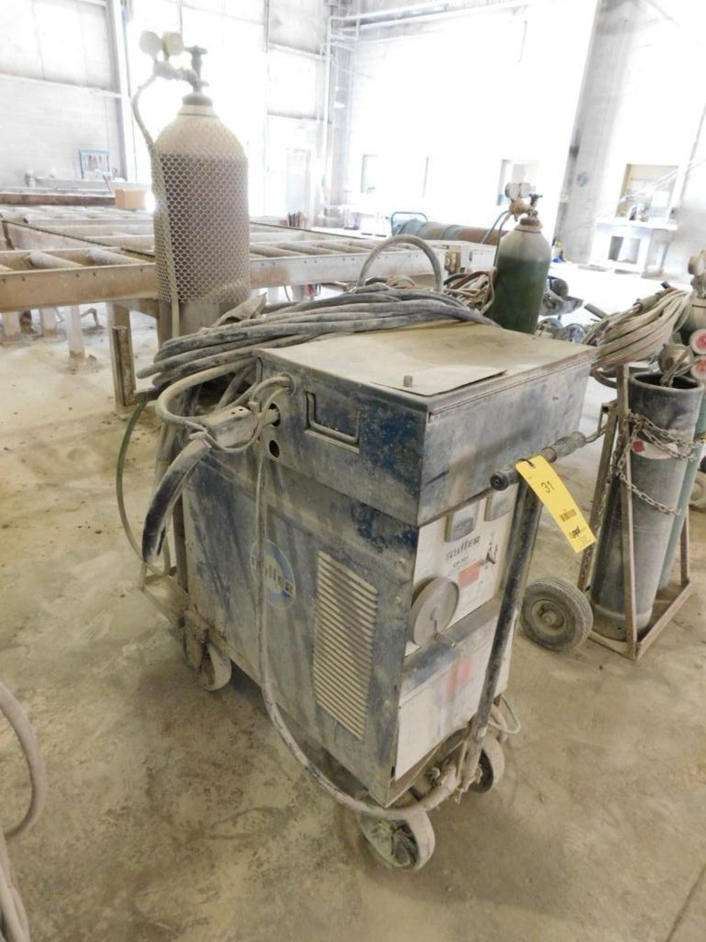 Miller 300 Amp Portable TIG Welder Model CP300, with Cable - Image 2 of 4