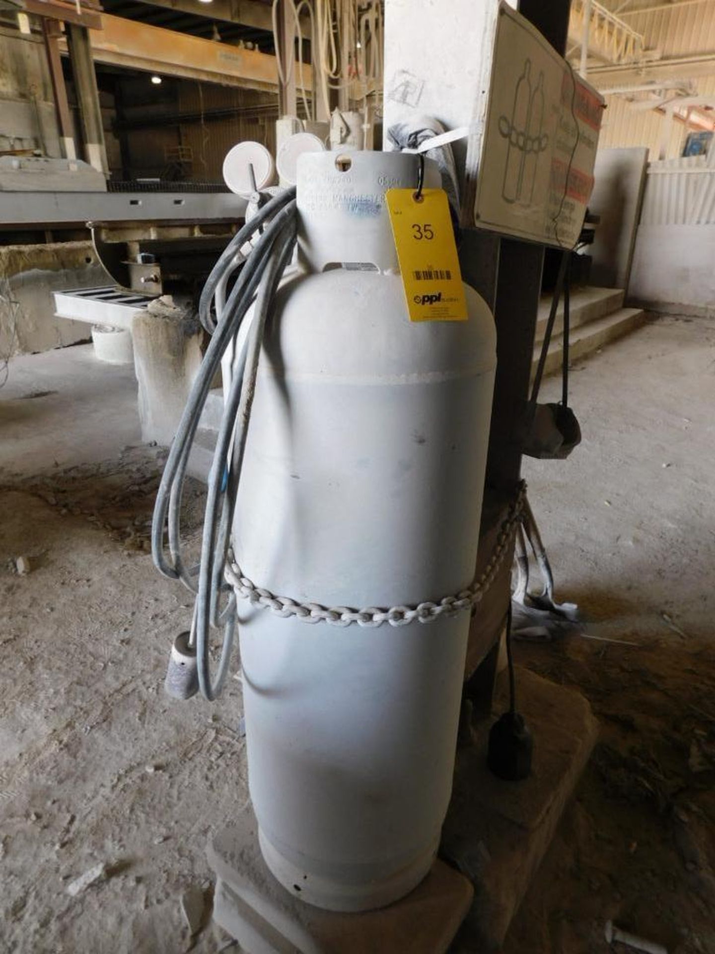 Large Propane Tank, with Torch