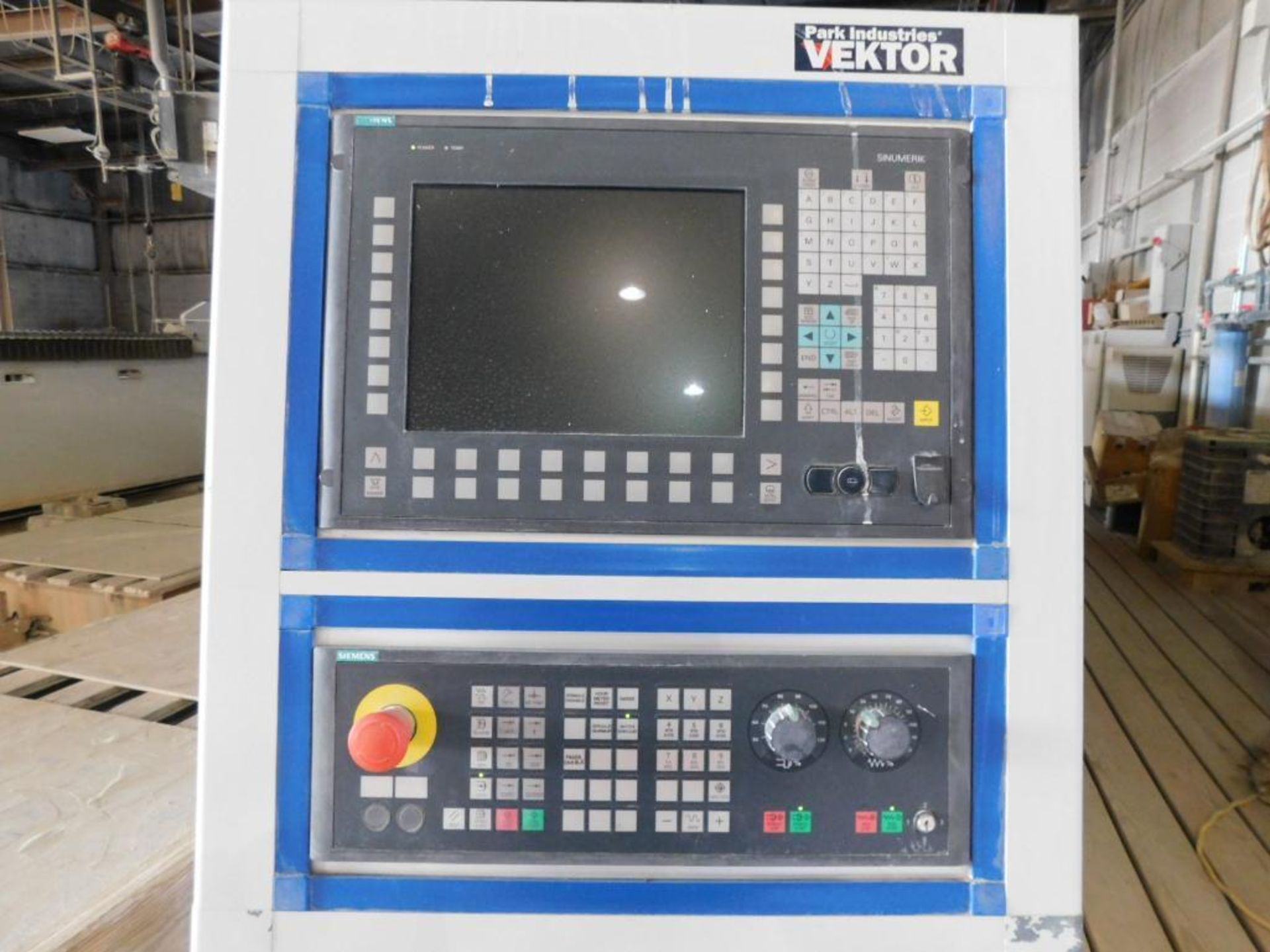 Park Industries CNC Router Model Vektor, S/N 132058 (2010), 132 in. X, 126 in. Y, 18 in. Z, 12.5 HP, - Image 5 of 12