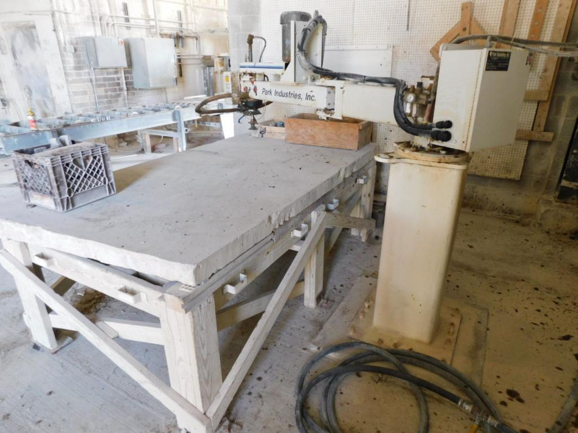 Park Industries Router Model Wizard, 48 in. x 96 in. Stone Top Work Table - SUBJECT TO SELLER'S APPR - Image 3 of 6