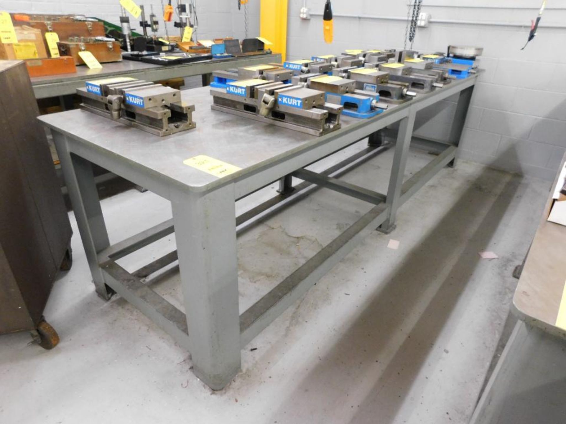 Brute Machine Bases by American Grinding Co. 3 ft. x 10 ft. x 5/8 in. Steel Fabrication Table (delay