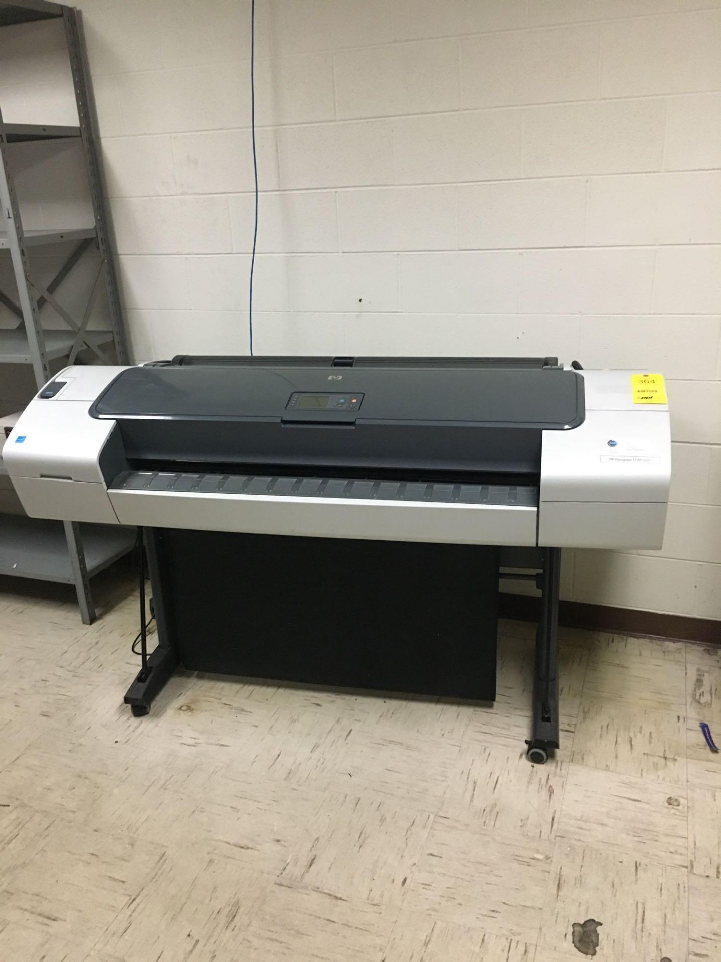 HP Designjet T770 Plotter Model CH539A, S/N CN99S1H00D - Image 3 of 3