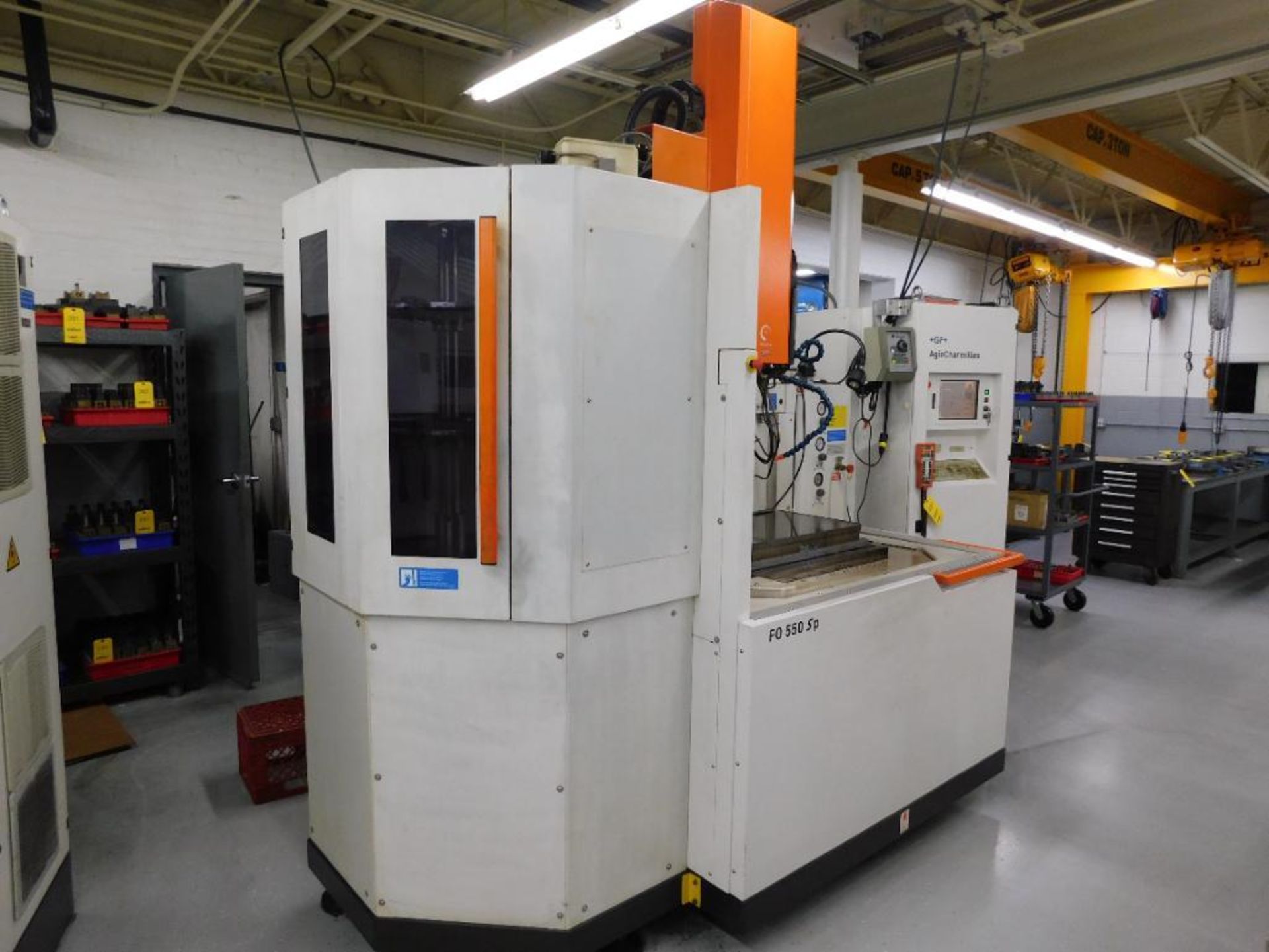 Agie Charmilles CNC Die Sinking EDM Machine Model FO-550-SP, S/N 692.063.100.0629 (2010), 36 in. x 4 - Image 2 of 8