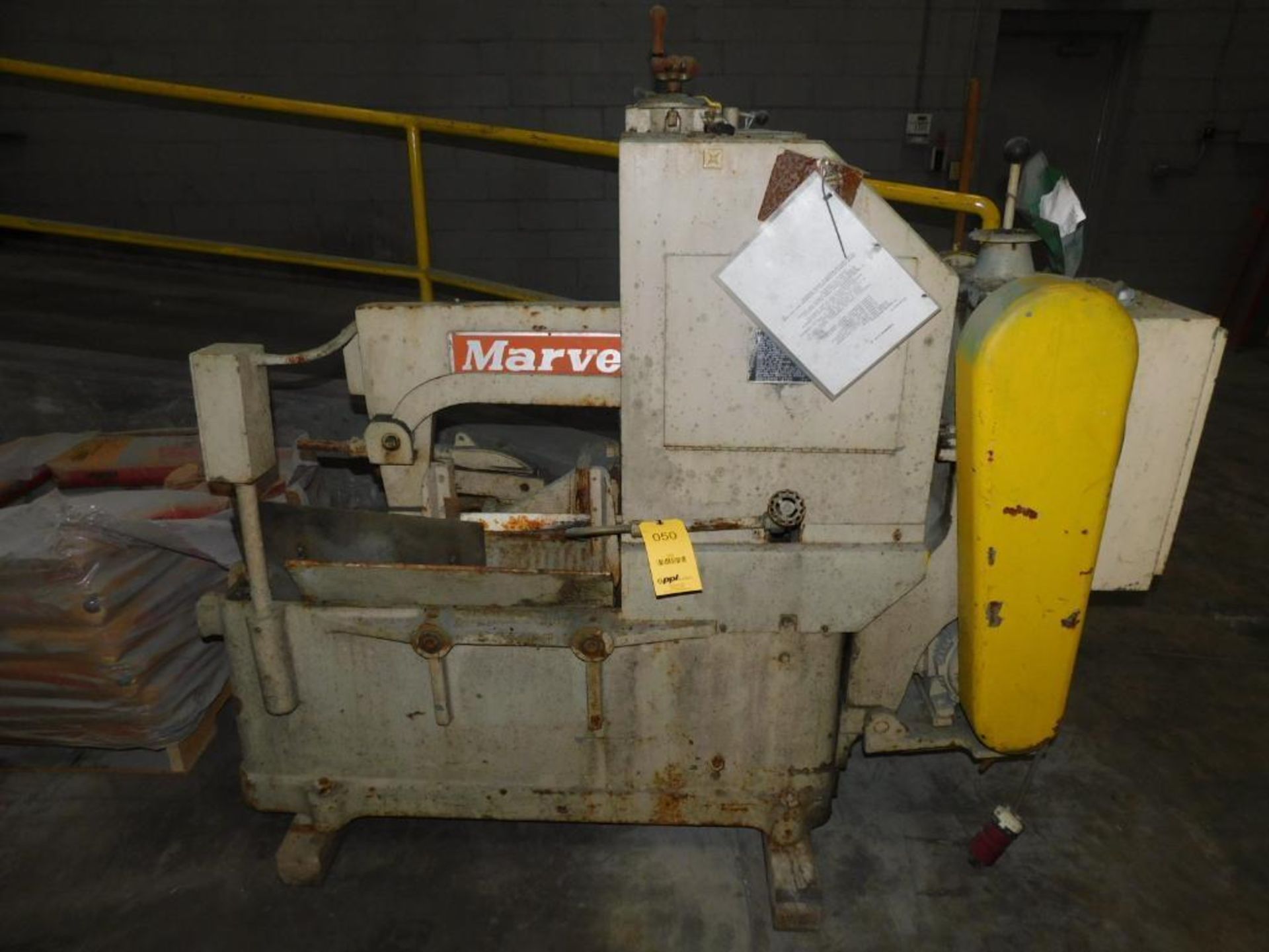 Marvel Power Hack Saw 81 Series #6 and #9 Model 9/M6/M4/S/S, S/N 98665, 3-Phase