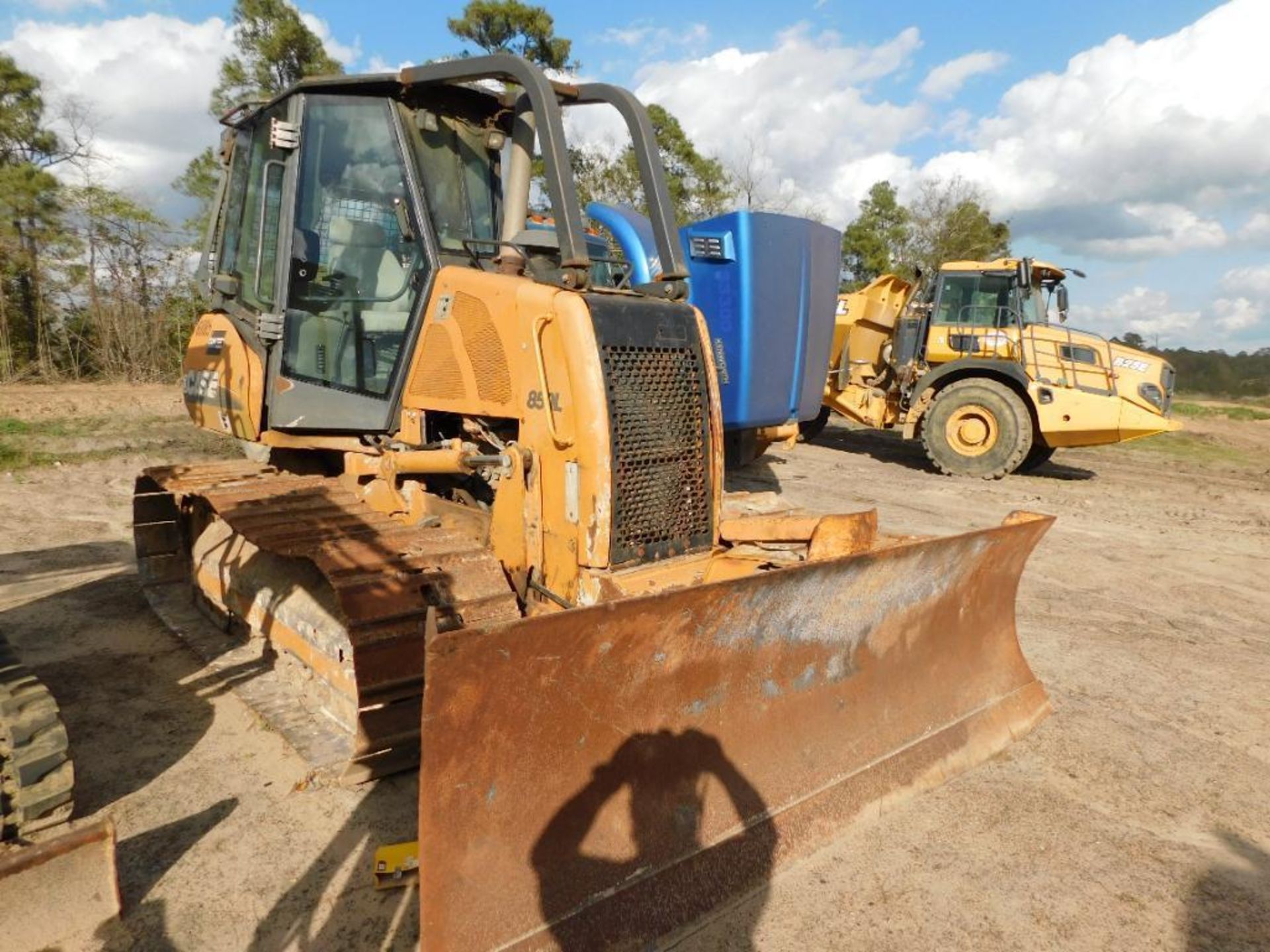 Case 850L Crawler Tractor, S/N CAL006185 (2008), 10 ft. Blade, 99 HP 6-Cylinder Turbo Diesel, 7280 H - Image 2 of 6