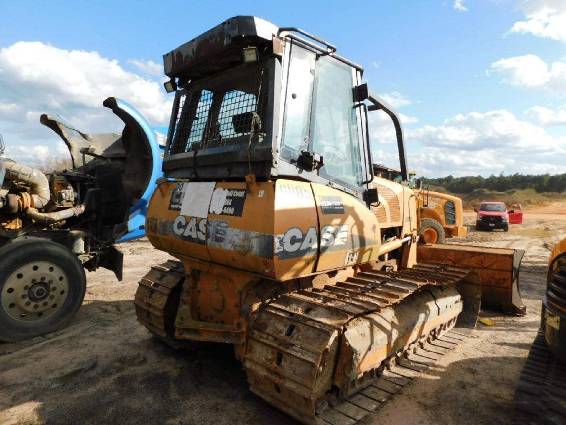 Case 850L Crawler Tractor, S/N CAL006185 (2008), 10 ft. Blade, 99 HP 6-Cylinder Turbo Diesel, 7280 H - Image 3 of 6