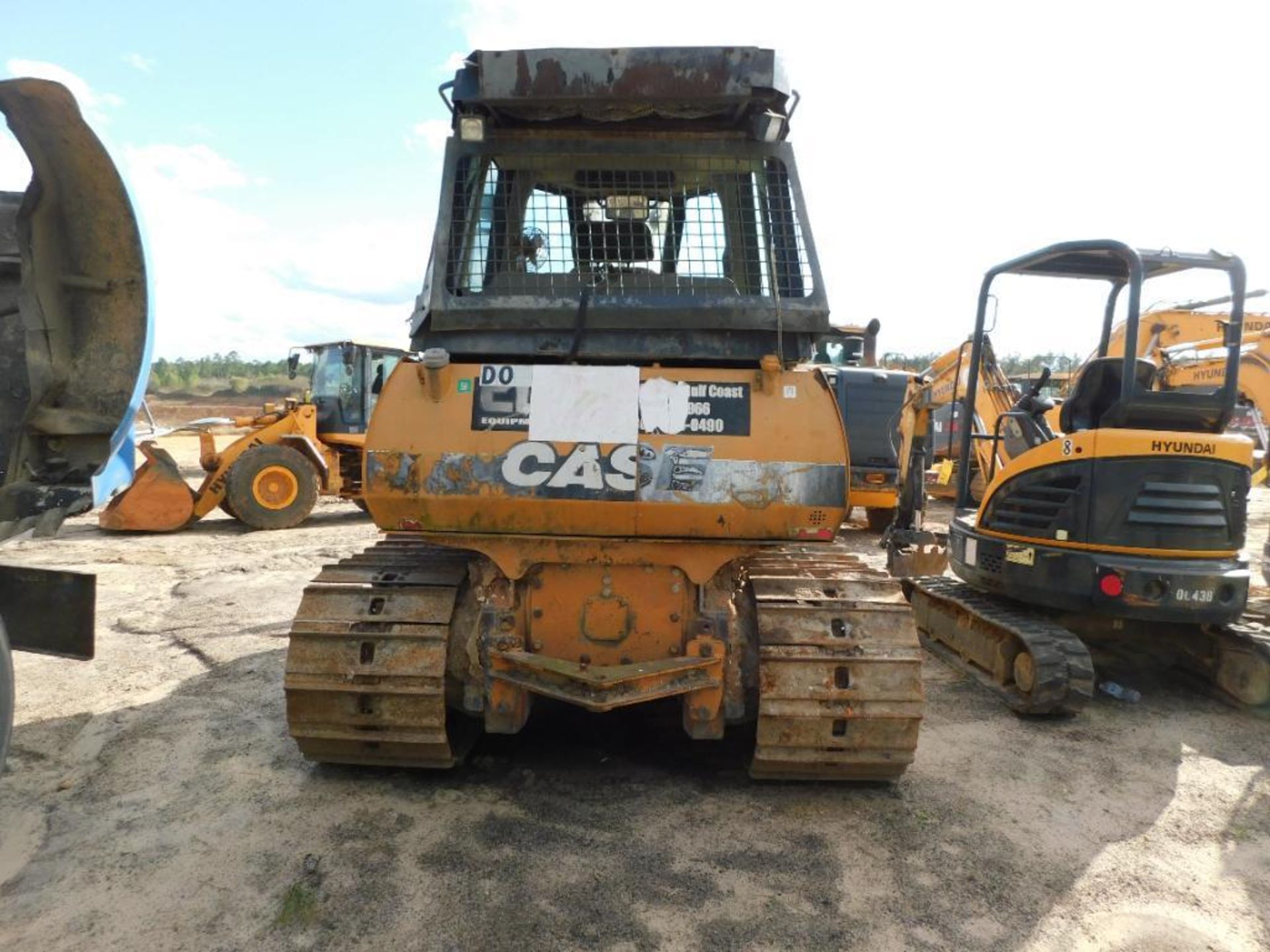 Case 850L Crawler Tractor, S/N CAL006185 (2008), 10 ft. Blade, 99 HP 6-Cylinder Turbo Diesel, 7280 H - Image 4 of 6