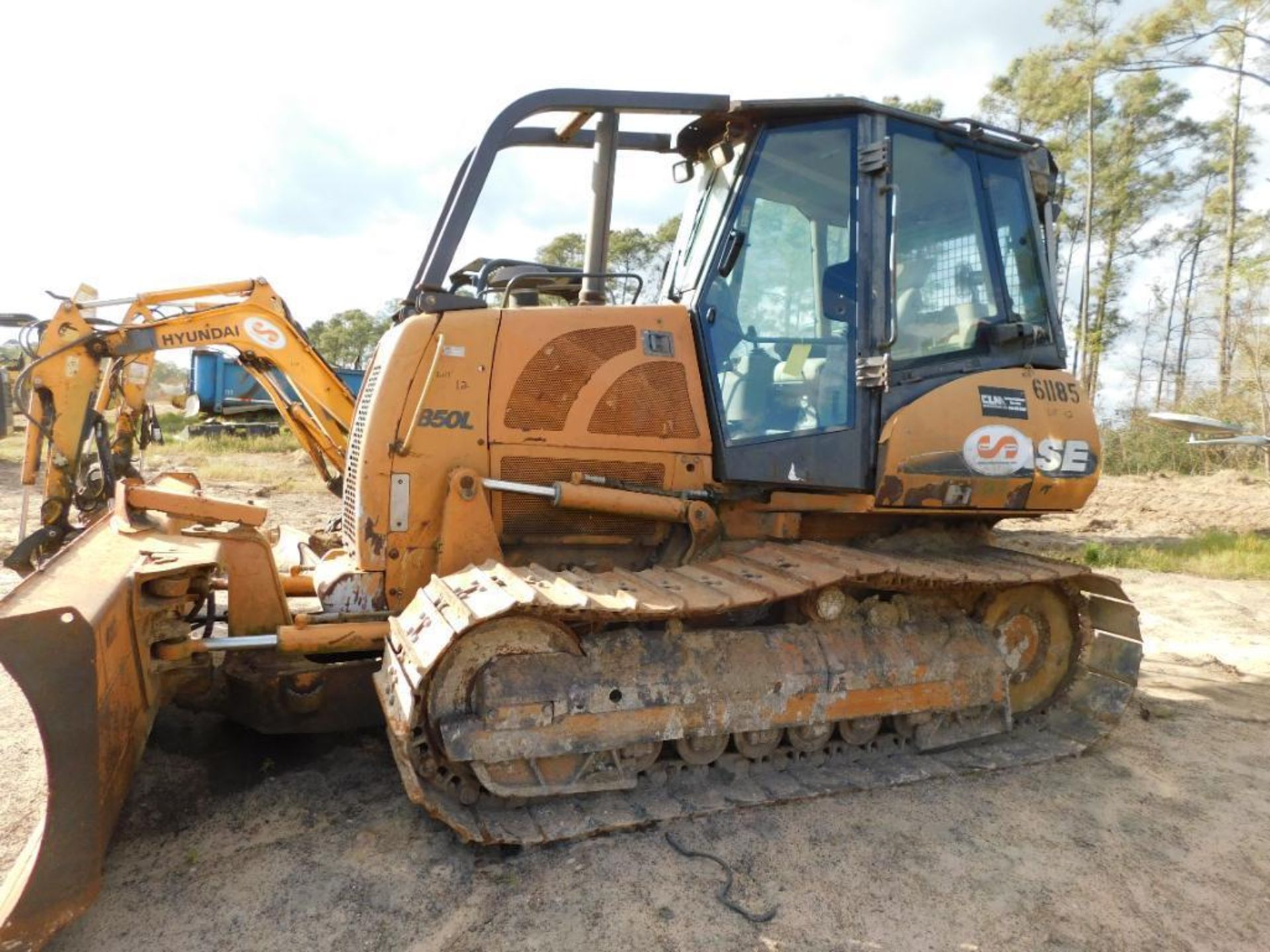 Case 850L Crawler Tractor, S/N CAL006185 (2008), 10 ft. Blade, 99 HP 6-Cylinder Turbo Diesel, 7280 H - Image 5 of 6