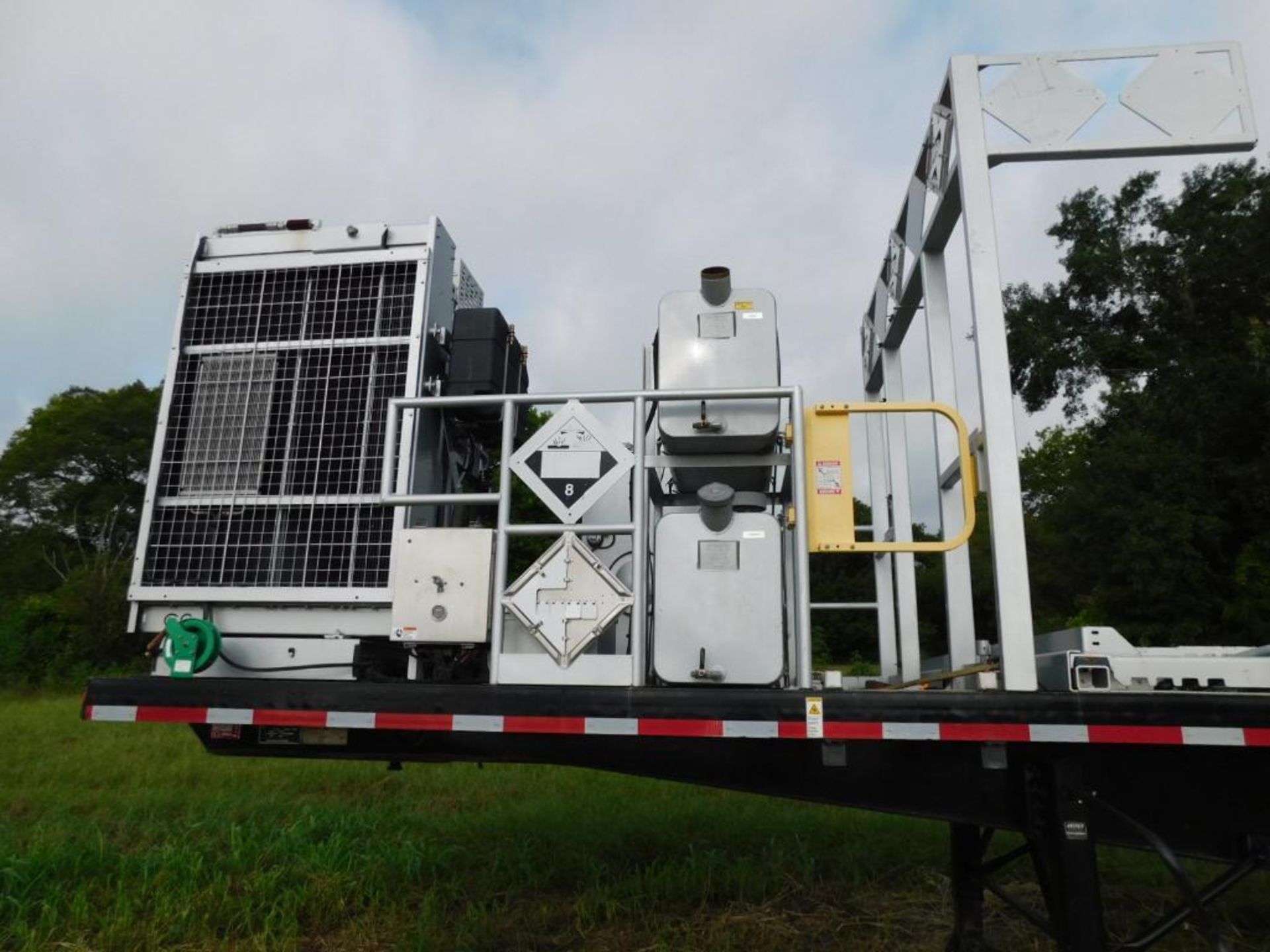 2018 NOV Rolligon Model C1T-3511LAS 2-Axle Chemical Addition Unit on B.T. Trailers 80,000 lb. Traile - Image 4 of 11