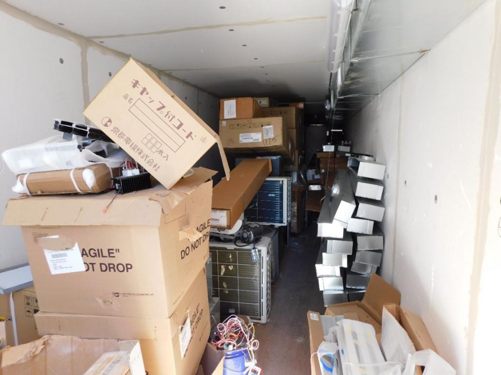 LOT: 40 ft. Container with Contents of Assorted HVAC Supplies - Image 2 of 3