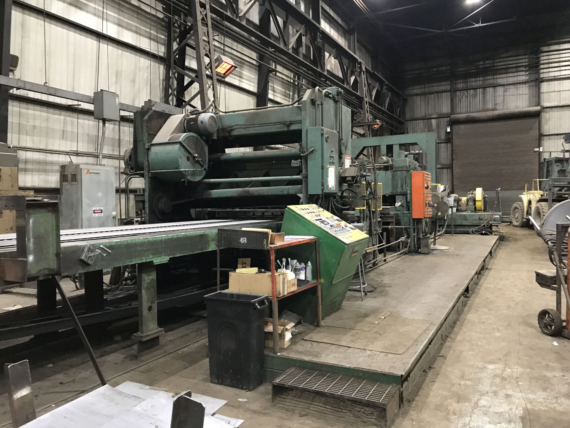 84" x .500" x 40,000 Lbs Herr Voss Cut-To-Length Line - Image 10 of 19