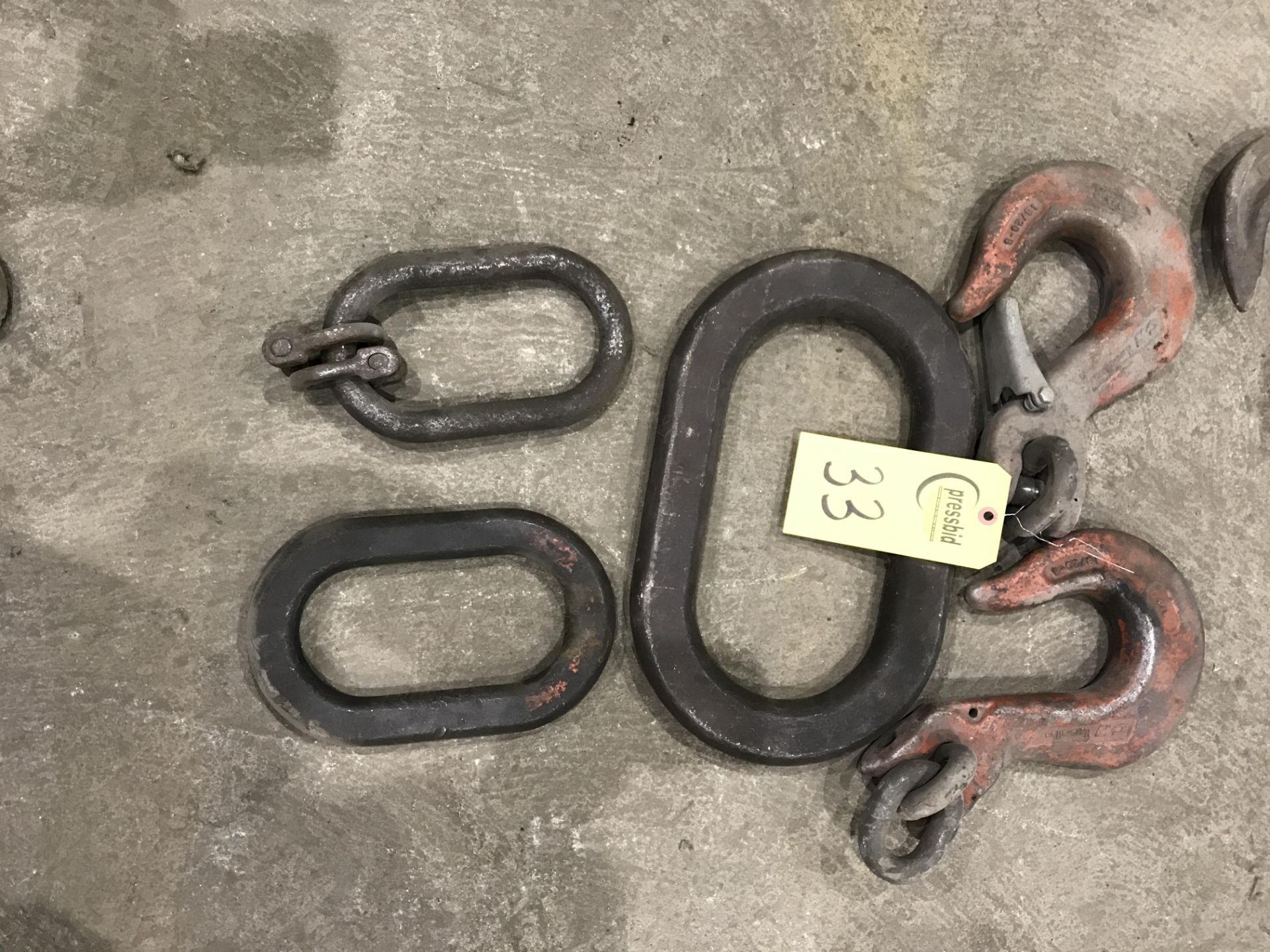 Misc. Steel Chain Rings and Hooks