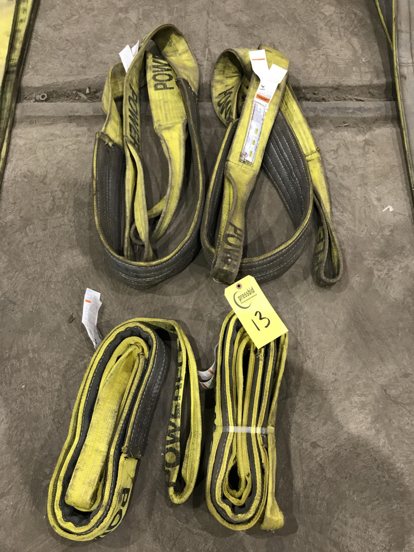 (4) Nylon Lifting Slings