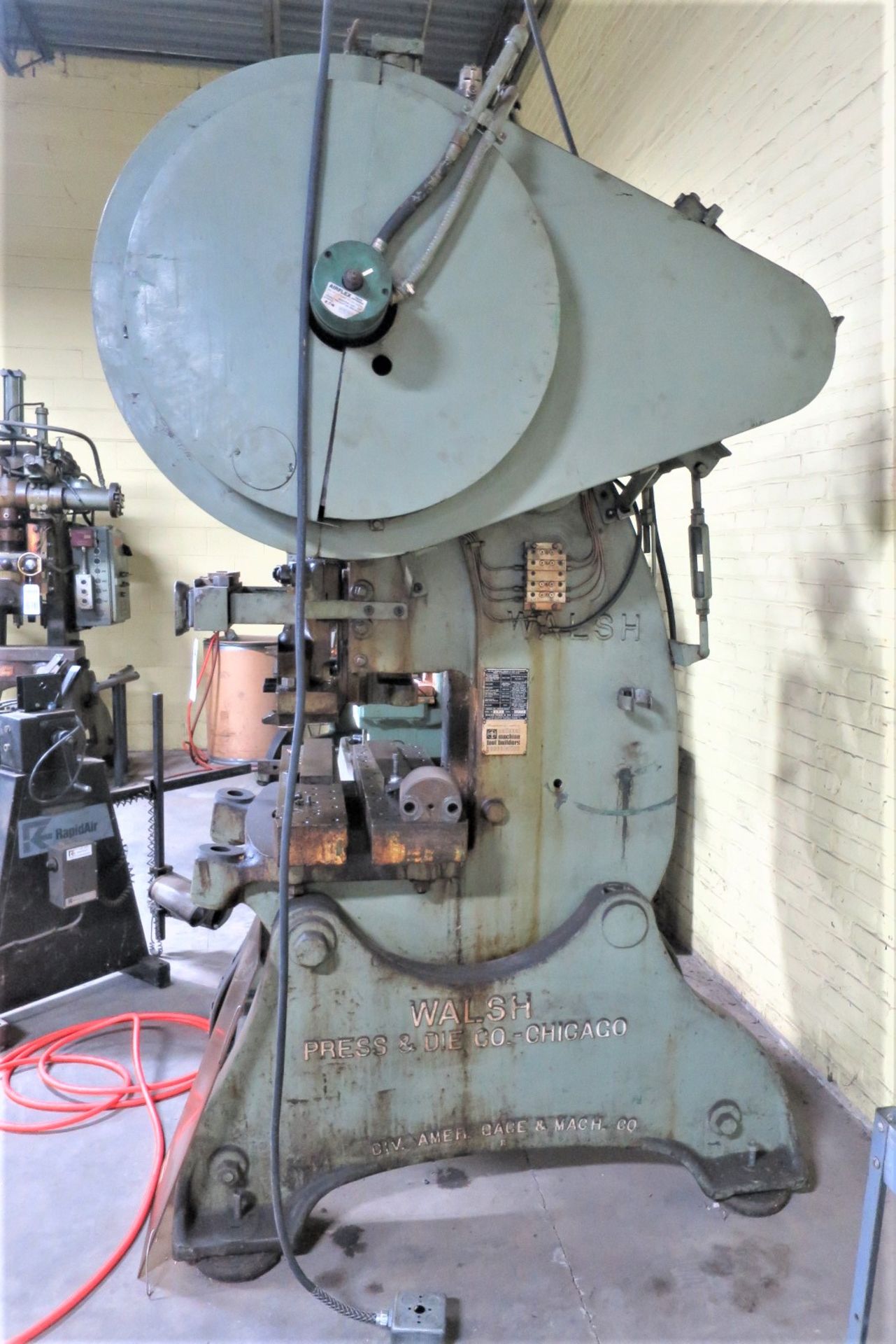 Walsh 38 Ton Variable Speed OBI Punch Press #38, Sn 11878 - Image 2 of 4