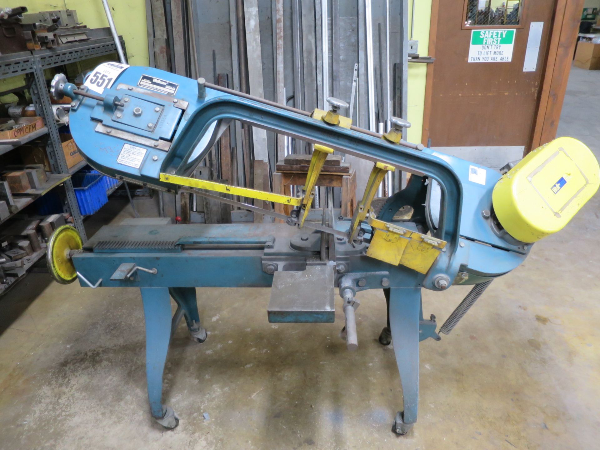 Wellsaw Model 8 Horizontal Band Saw, Sn 22015