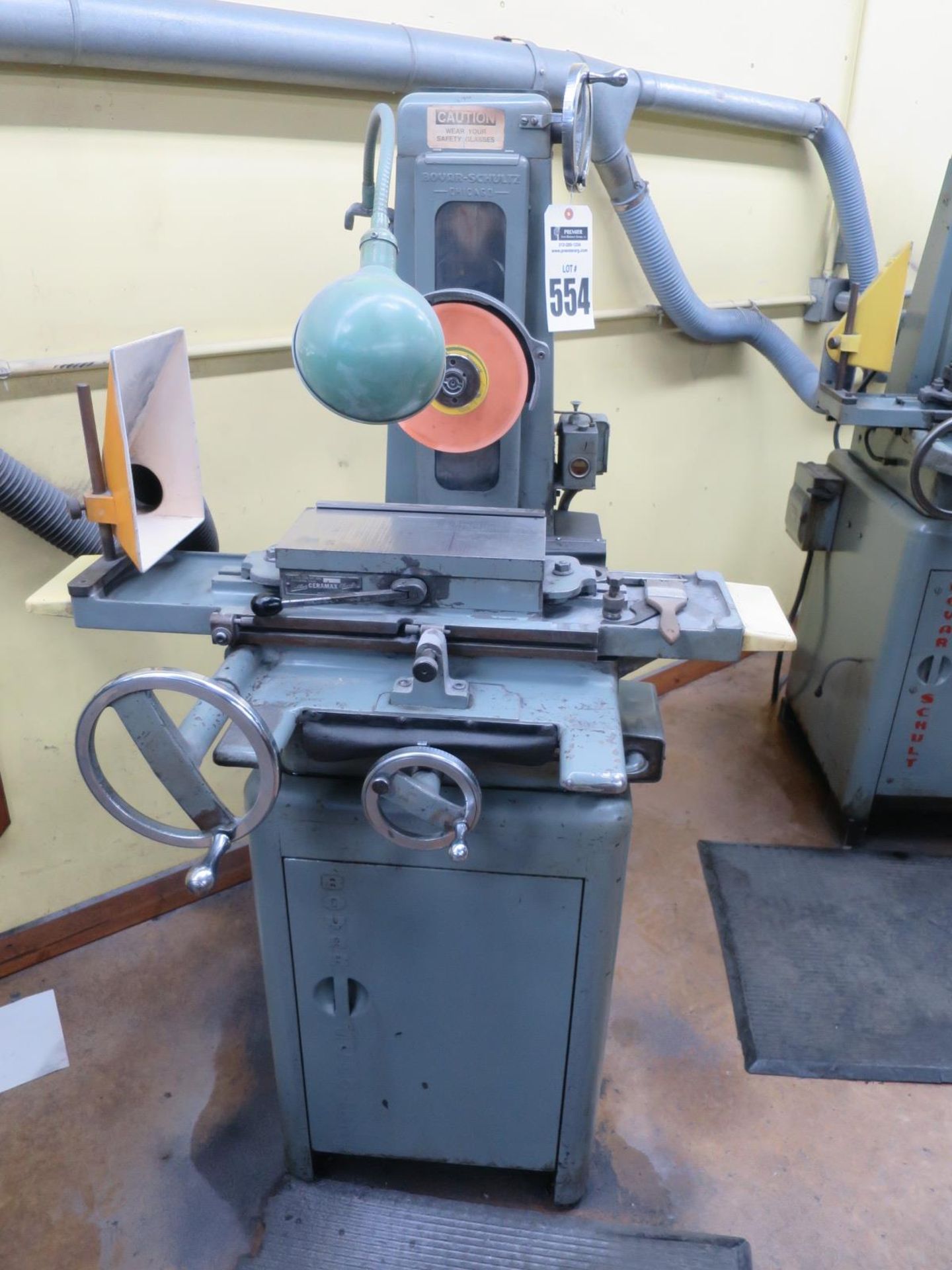 Boyar Schultz 612 Surface Grinder, Sn 13252 With Walker Ceramax Magnetic Chuck Table Size: 6?