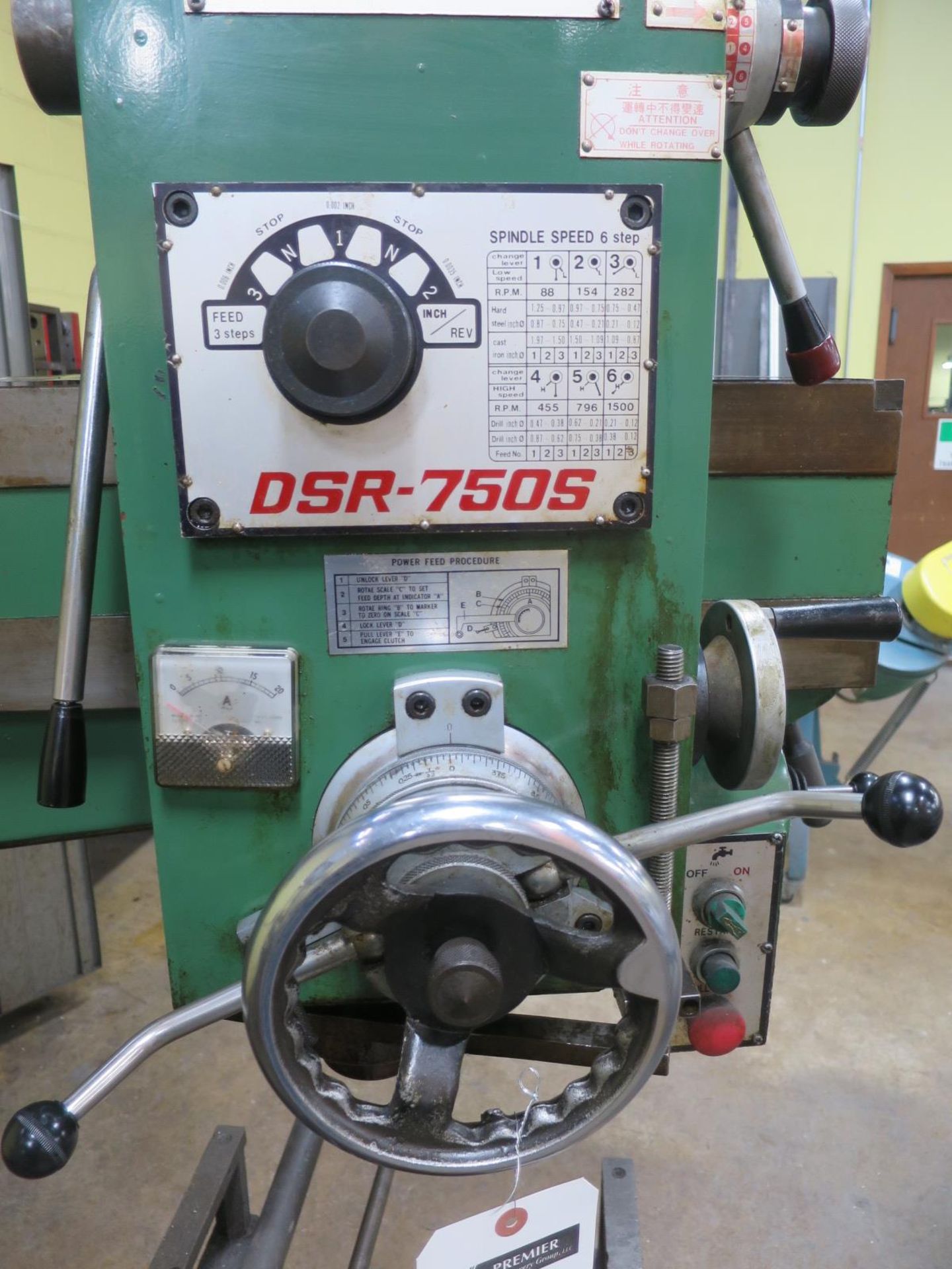 Enco Radial Arm Drill 128-4220, Dsr-750S Control, Sn 19856 - Image 3 of 5