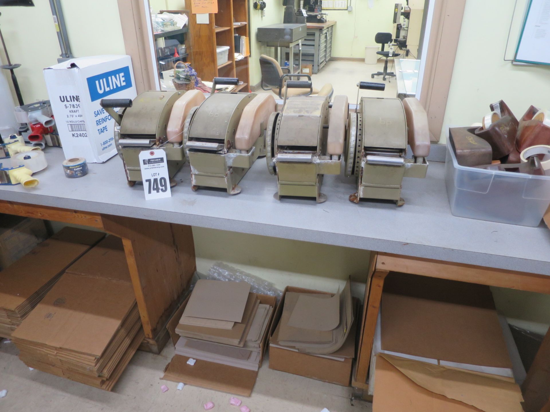 Shipping Supplies Including Tape Guns, Boxes, Shrink Wrap, Bags - Image 3 of 4