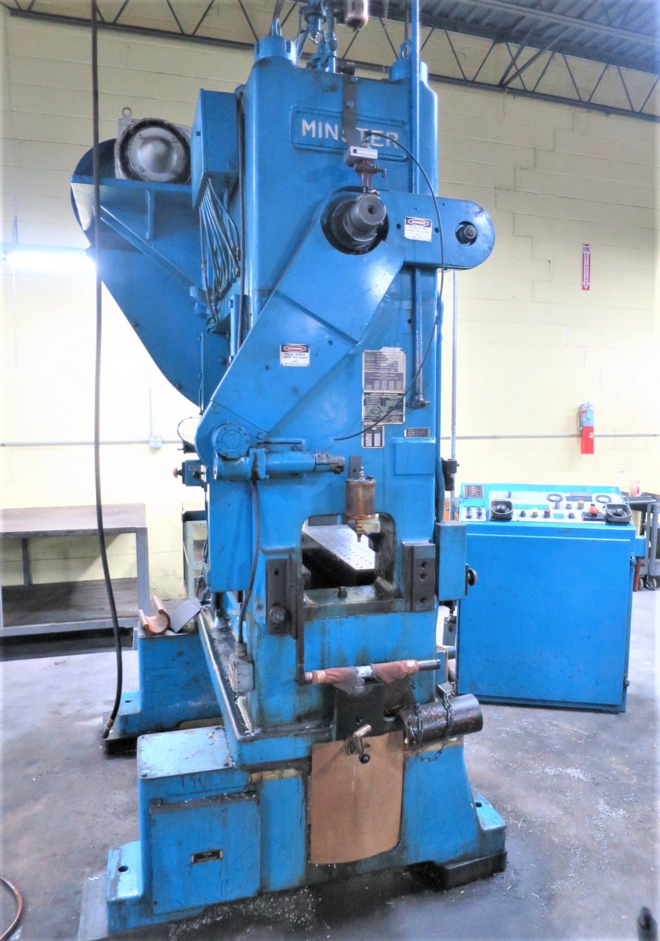 Minster 60 Ton Piece-Maker Variable Speed Straight Side Stamping Press Model P2-60-36, Sn P2-60- - Image 6 of 7