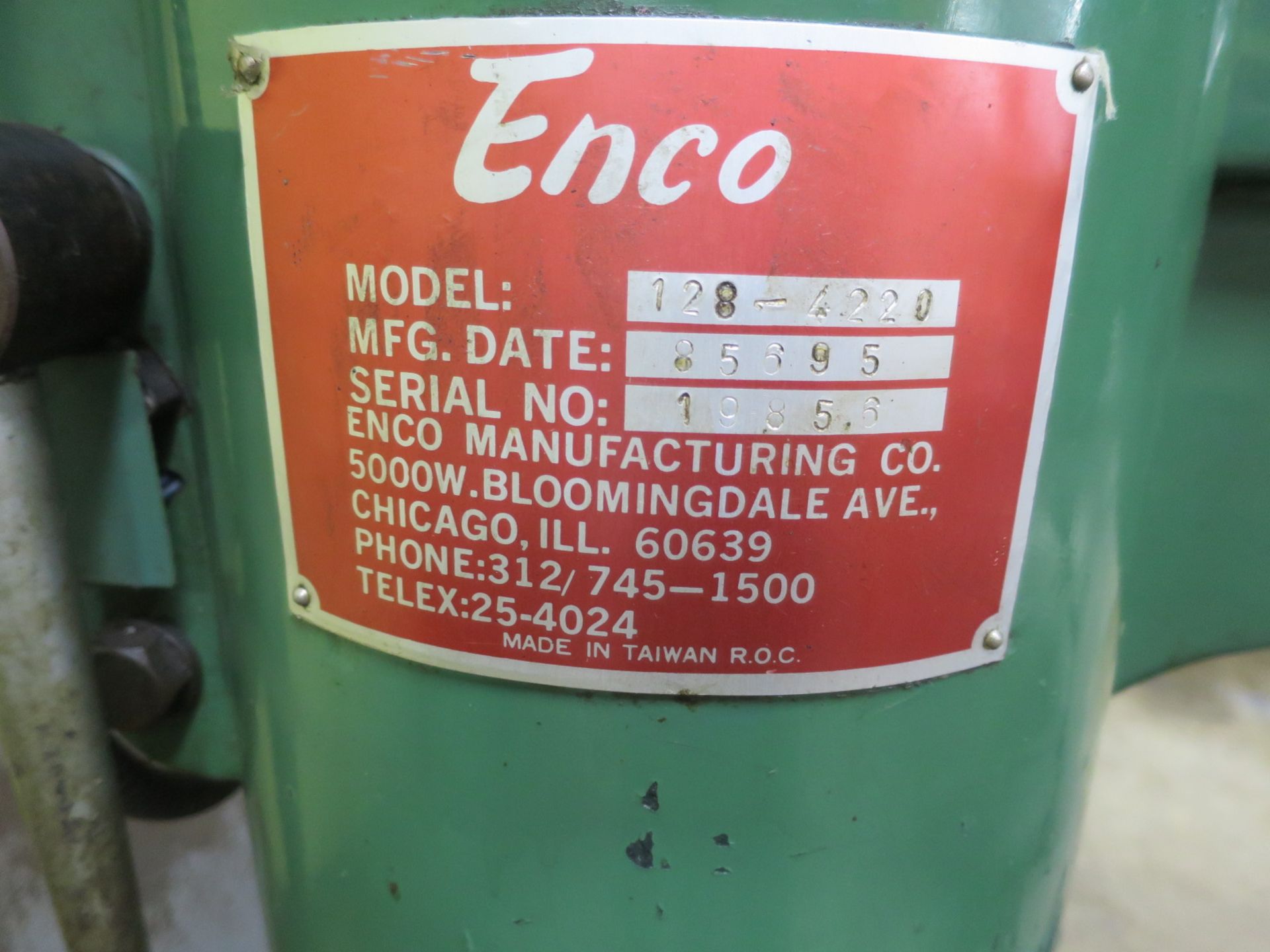 Enco Radial Arm Drill 128-4220, Dsr-750S Control, Sn 19856 - Image 2 of 5