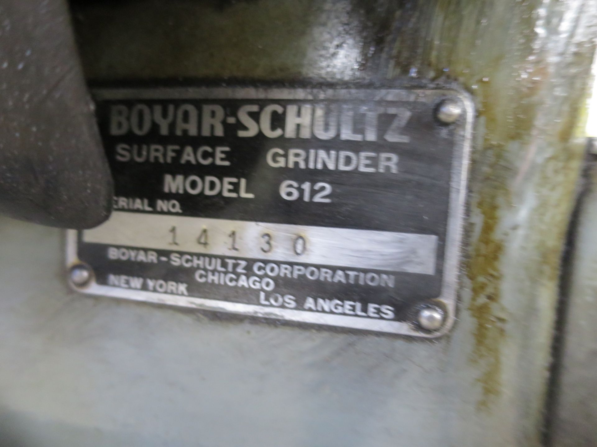 Boyar Schultz 612 Surface Grinder, Sn 14130 With Walker Ceramax Magnetic Chuck And Built In - Image 2 of 4