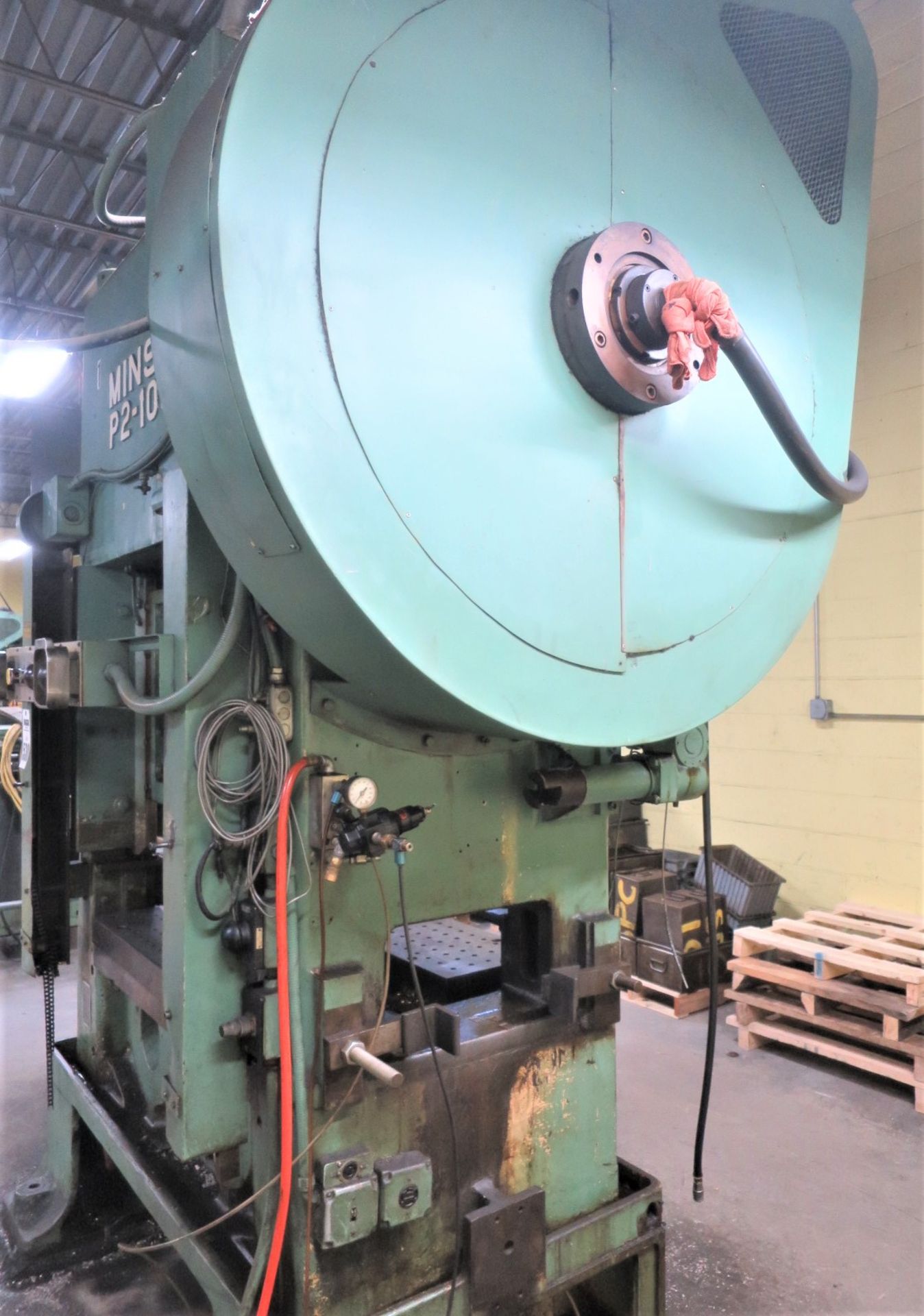 Minster 100 Ton Variable Speed Straight Side Production Press, P2-100-42, Sn P2-100-10818 3" - Image 4 of 7