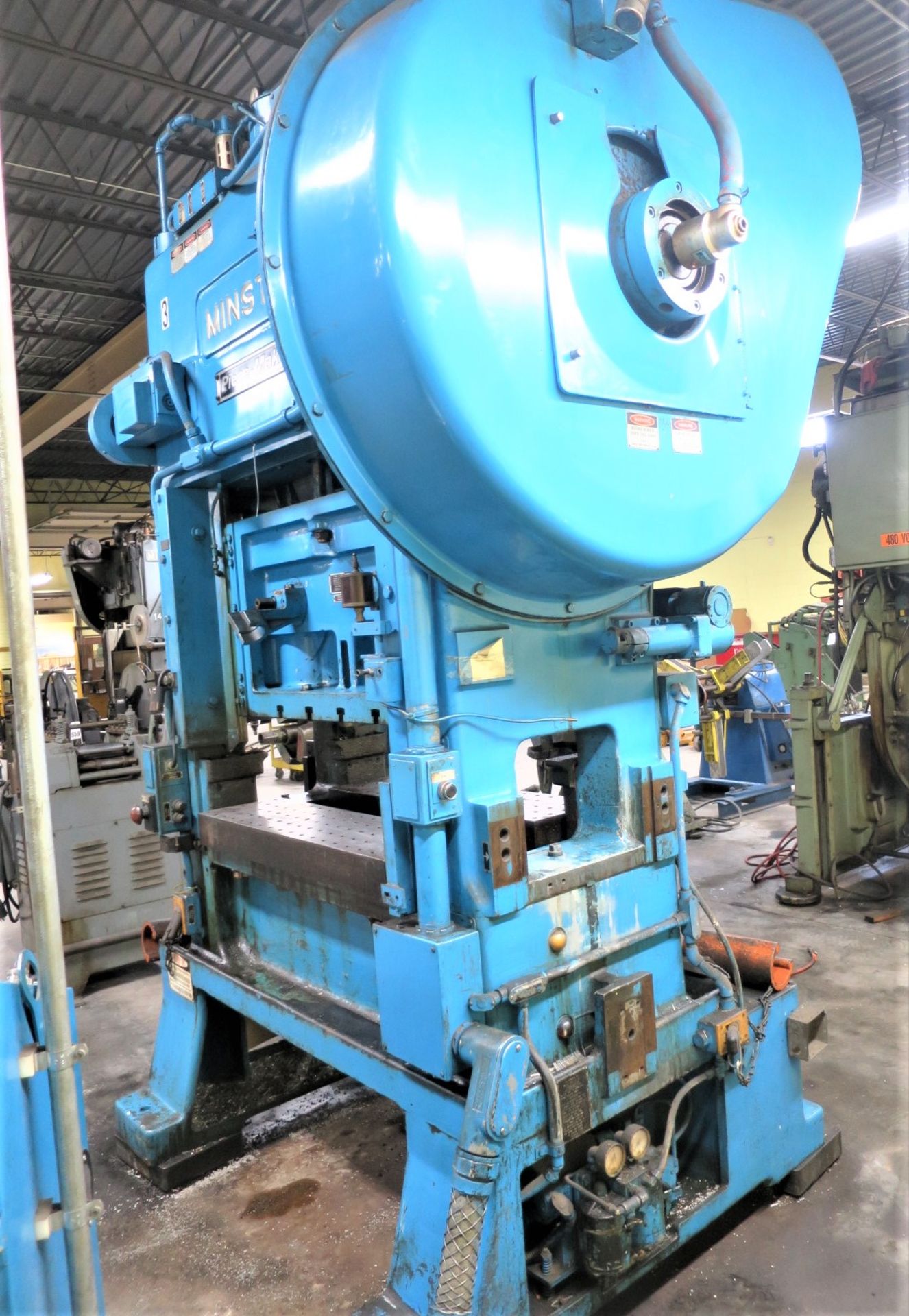 Minster 60 Ton Piece-Maker Variable Speed Straight Side Stamping Press Model P2-60-36, Sn P2-60- - Image 4 of 7