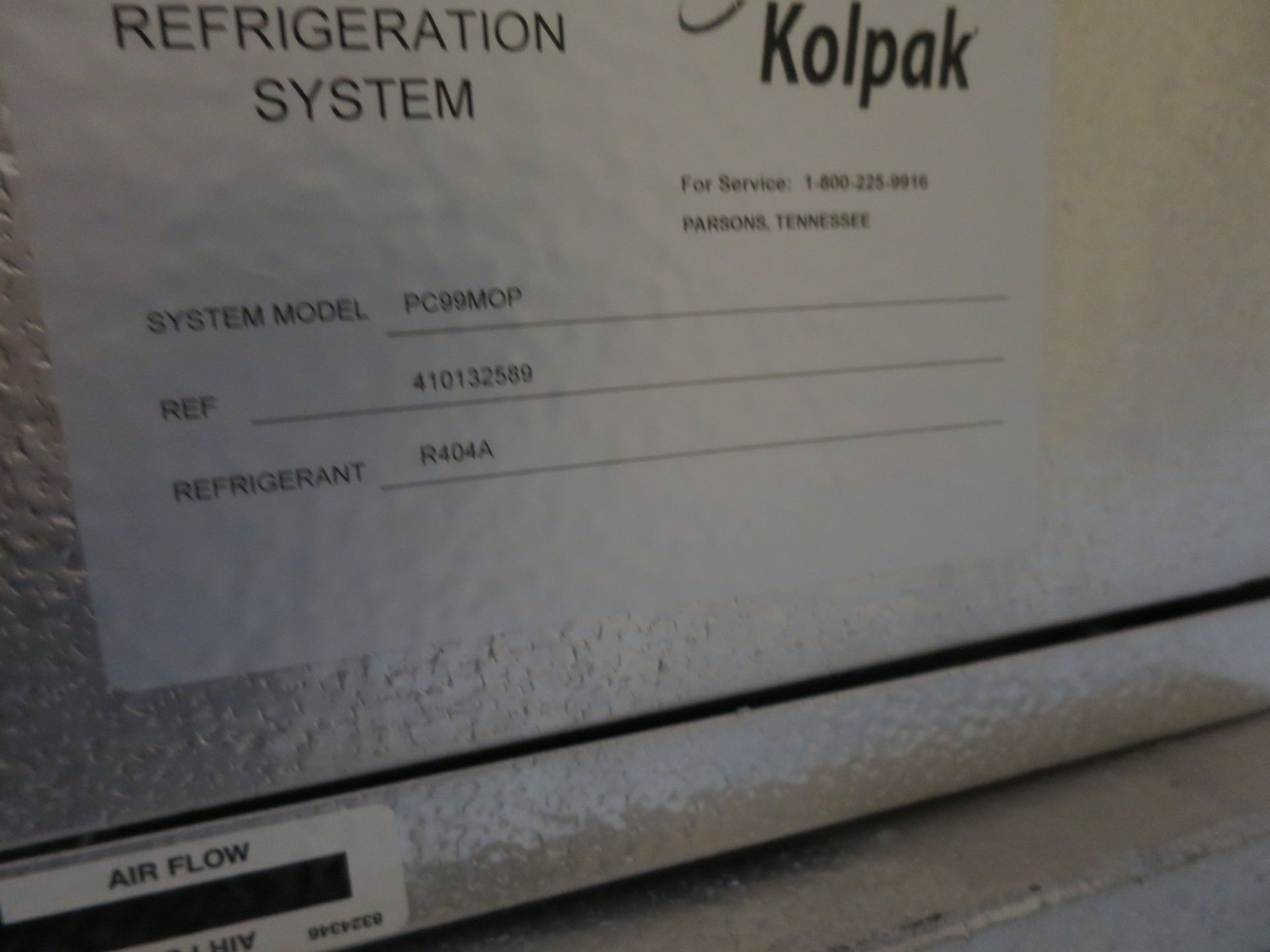 Kolpak Walk in Cooler Model PC99MOP with enclosure - Image 2 of 4