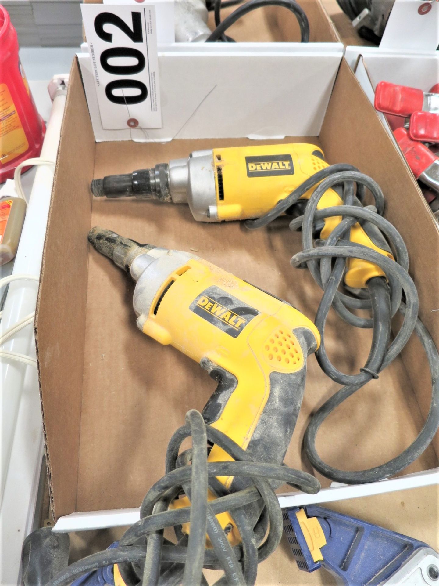 (2) Dewalt DW269 VSR Versa-Clutch Screw Drivers