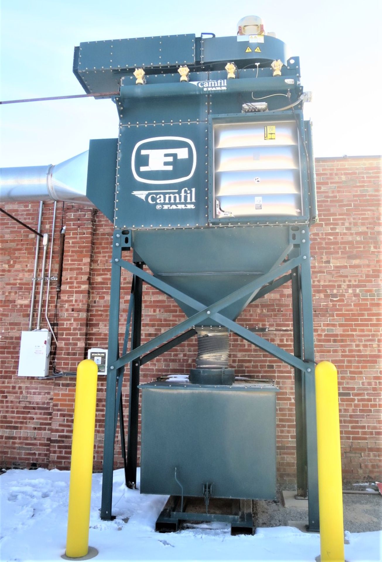 Camfil Farr Dust Collection System, new 2013, Model GS8, 6300cfm