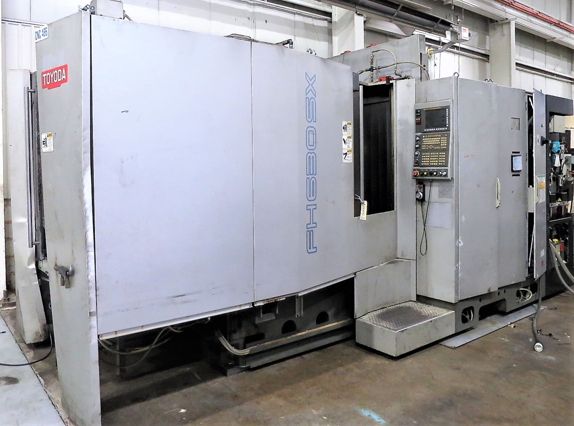24.8 X 24.8 Pallets Toyoda FH630SX CNC 4-Axis Horizontal Machining Center, S/N NS1429, New 12/2005 - Image 2 of 14
