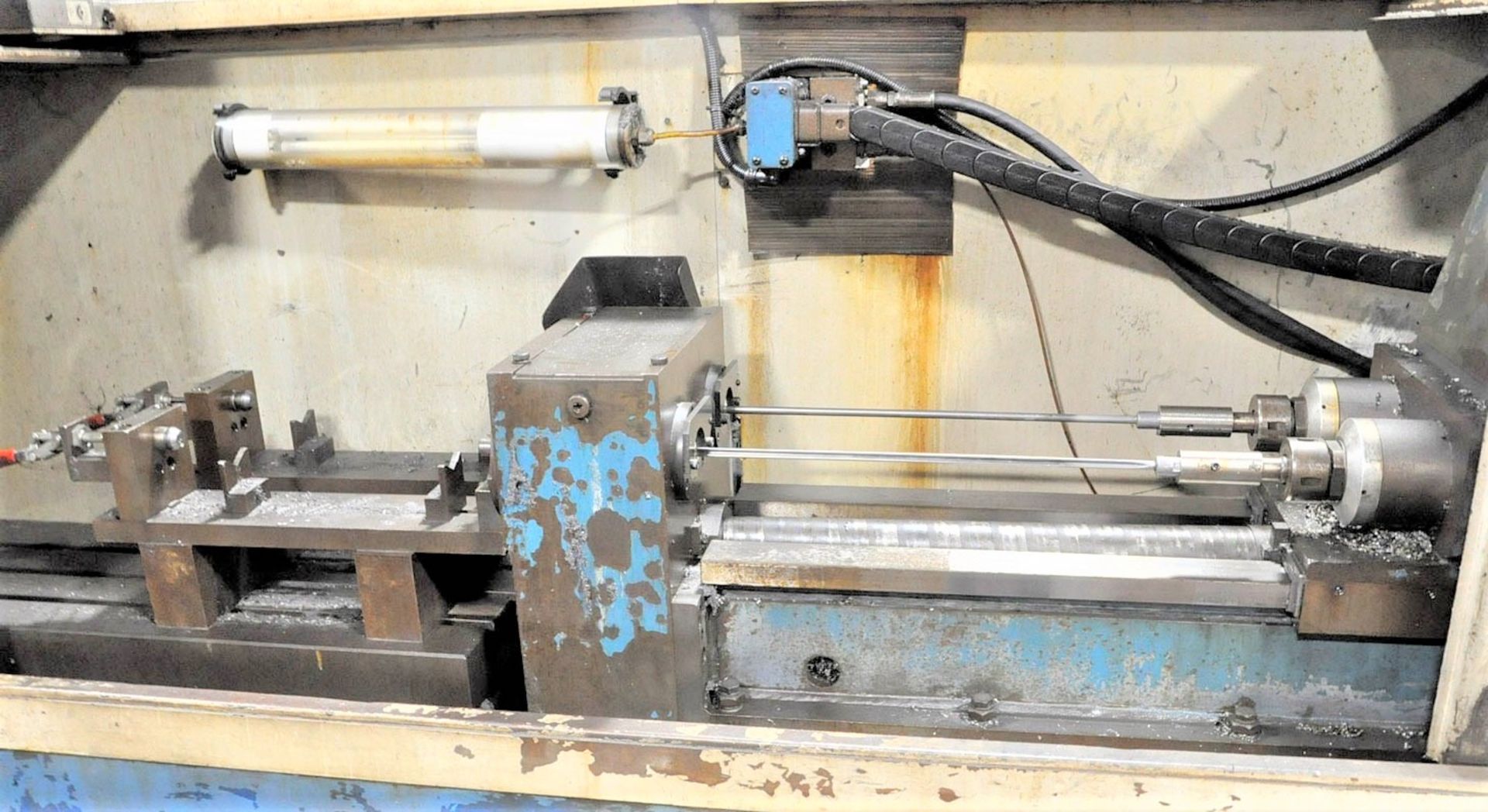 1/2" x 20"Mollart Twin Spindle CNC Gun Drill, S/N A444-0700, New 2000 - Image 2 of 5