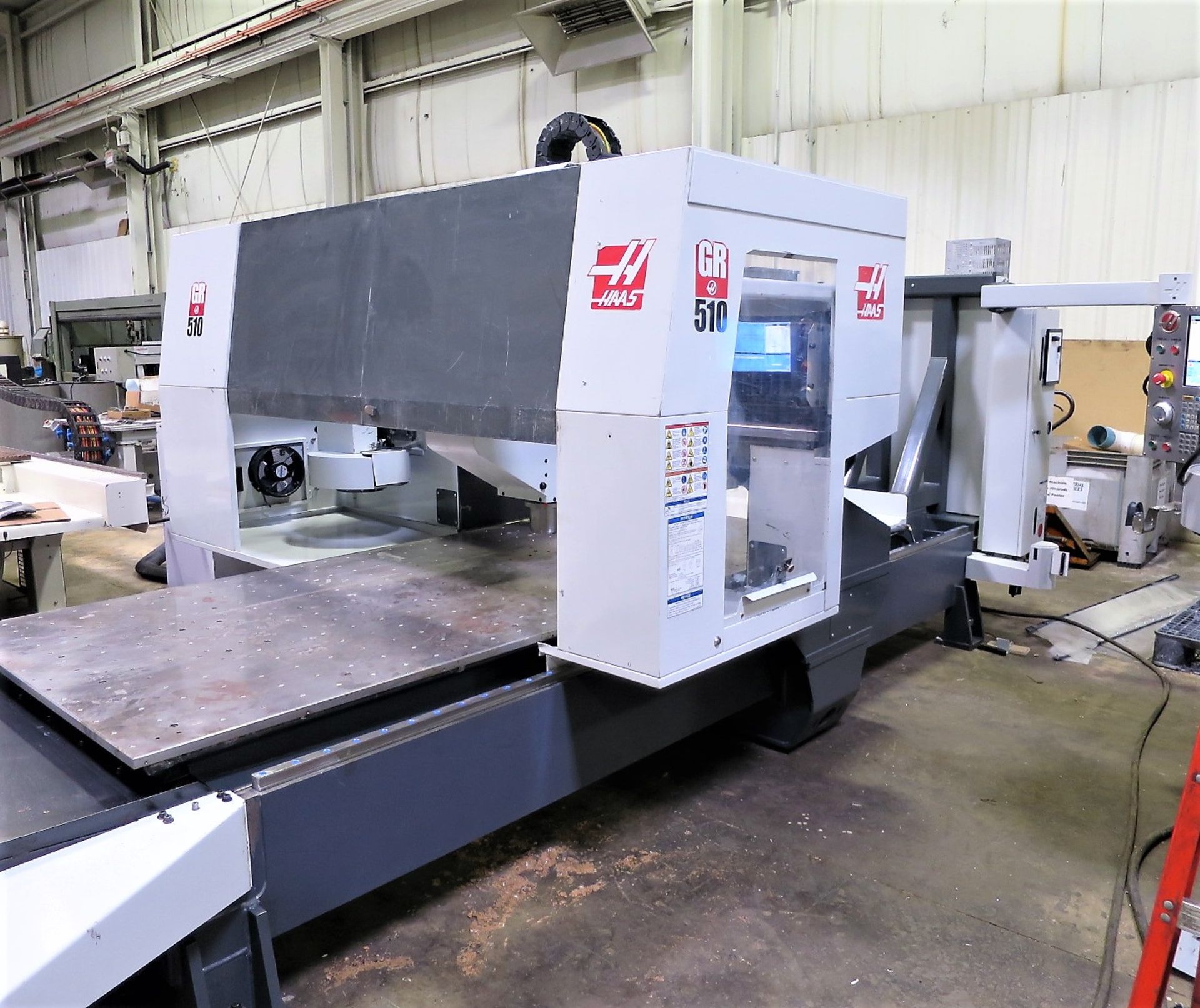 5'X10' Haas Model GR510 3-Axis CNC Router Vertical, S/N 1115694, New 20014 - Image 7 of 10