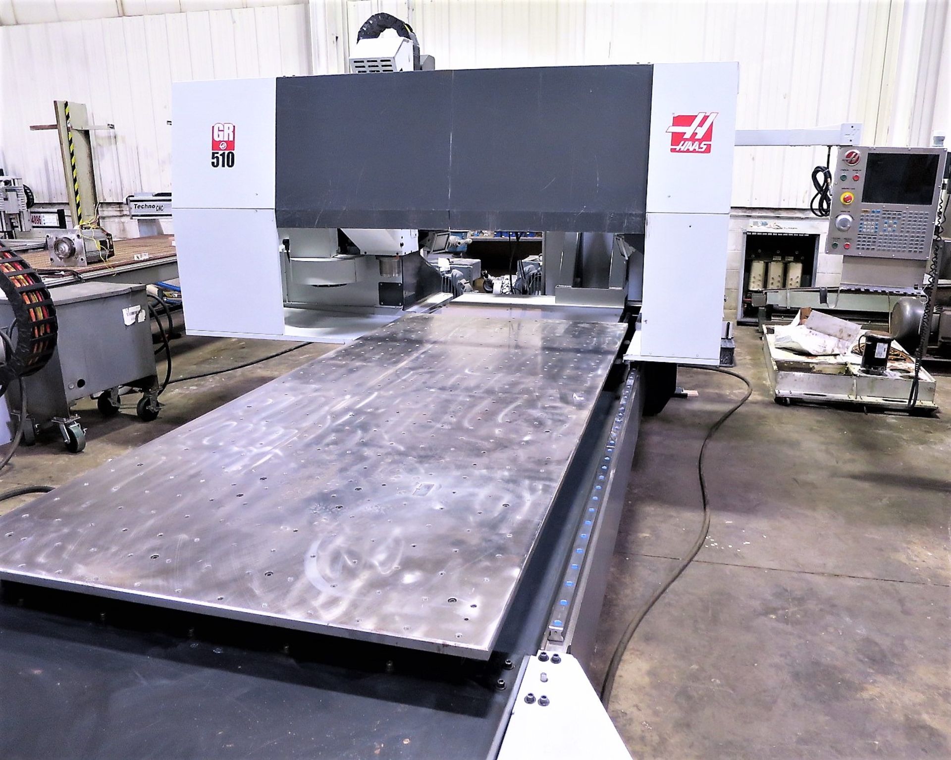 5'X10' Haas Model GR510 3-Axis CNC Router Vertical, S/N 1115694, New 20014