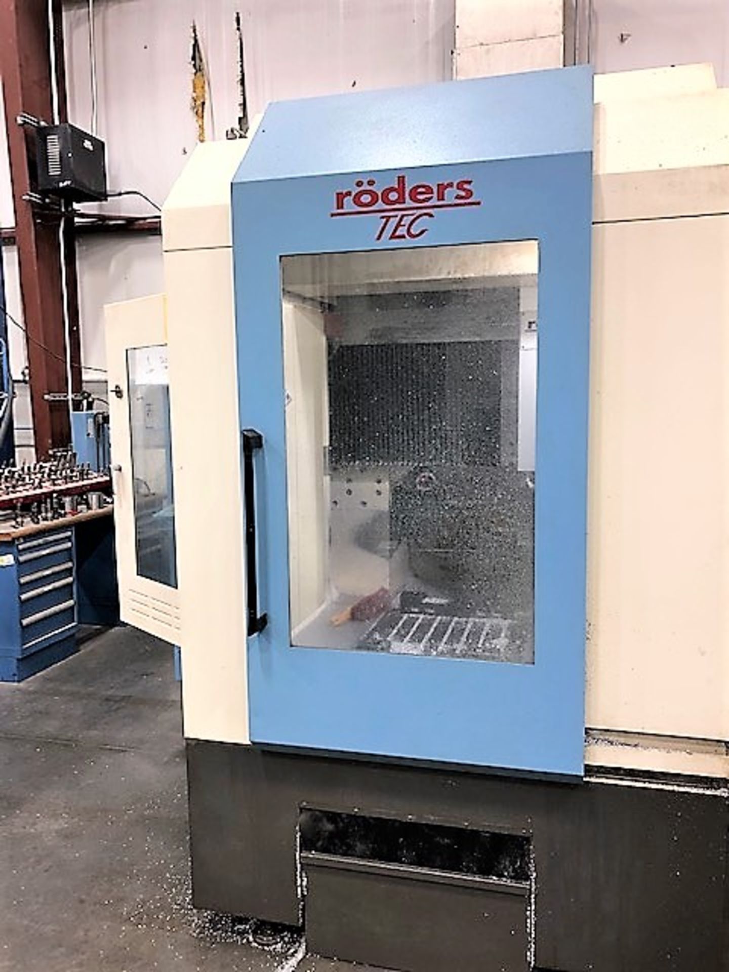 Roders RFM 600/2 CNC 3-Axis High Speed Vertical Machining Center, SN 10862-285, New 2004