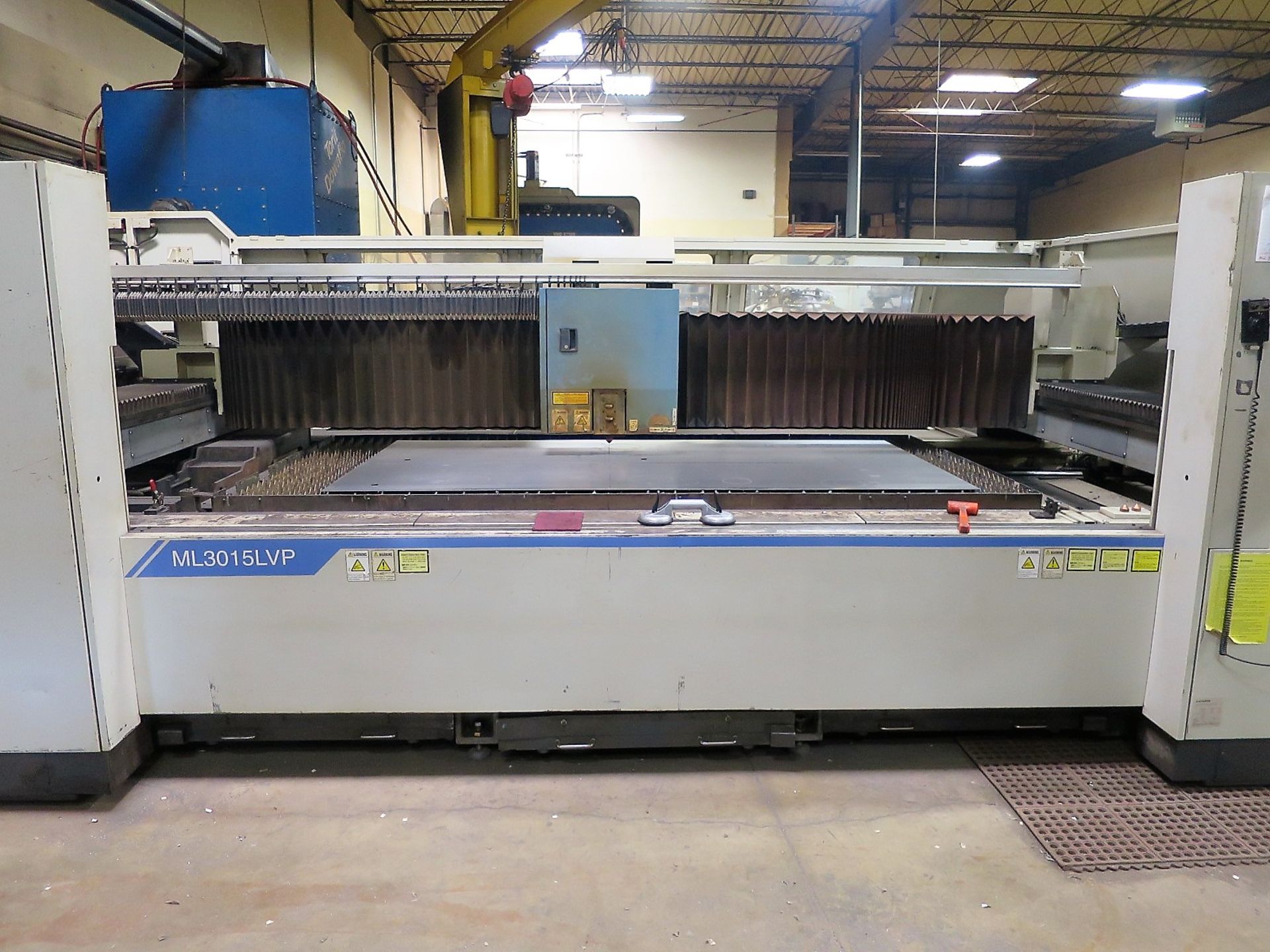 Mitsubishi ML3015 LVP(S) Laser Cutting Machine, S/N 123LVPS066, New 2002