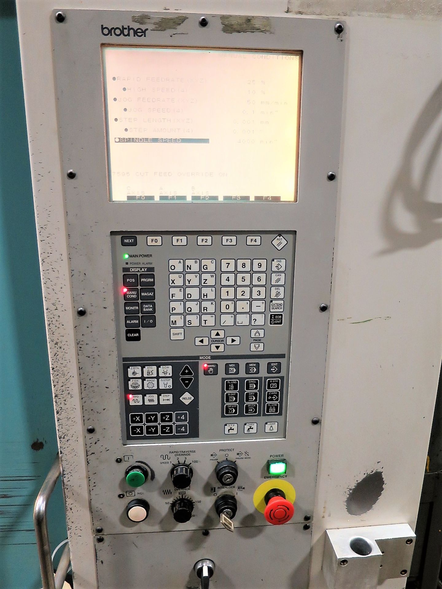 Brother TC-S2B-0 CNC 4-Axis Drill Tap Vertical Machining Center, S/N 111632, New 2004 - Image 2 of 10