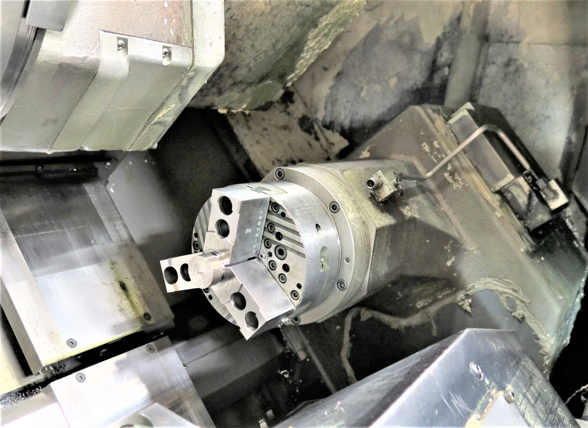 Okuma LU-15II-MW 4-Axis CNC Turning Center w/Live Tools & Sub Spindle, S/N 0474 - Image 7 of 14