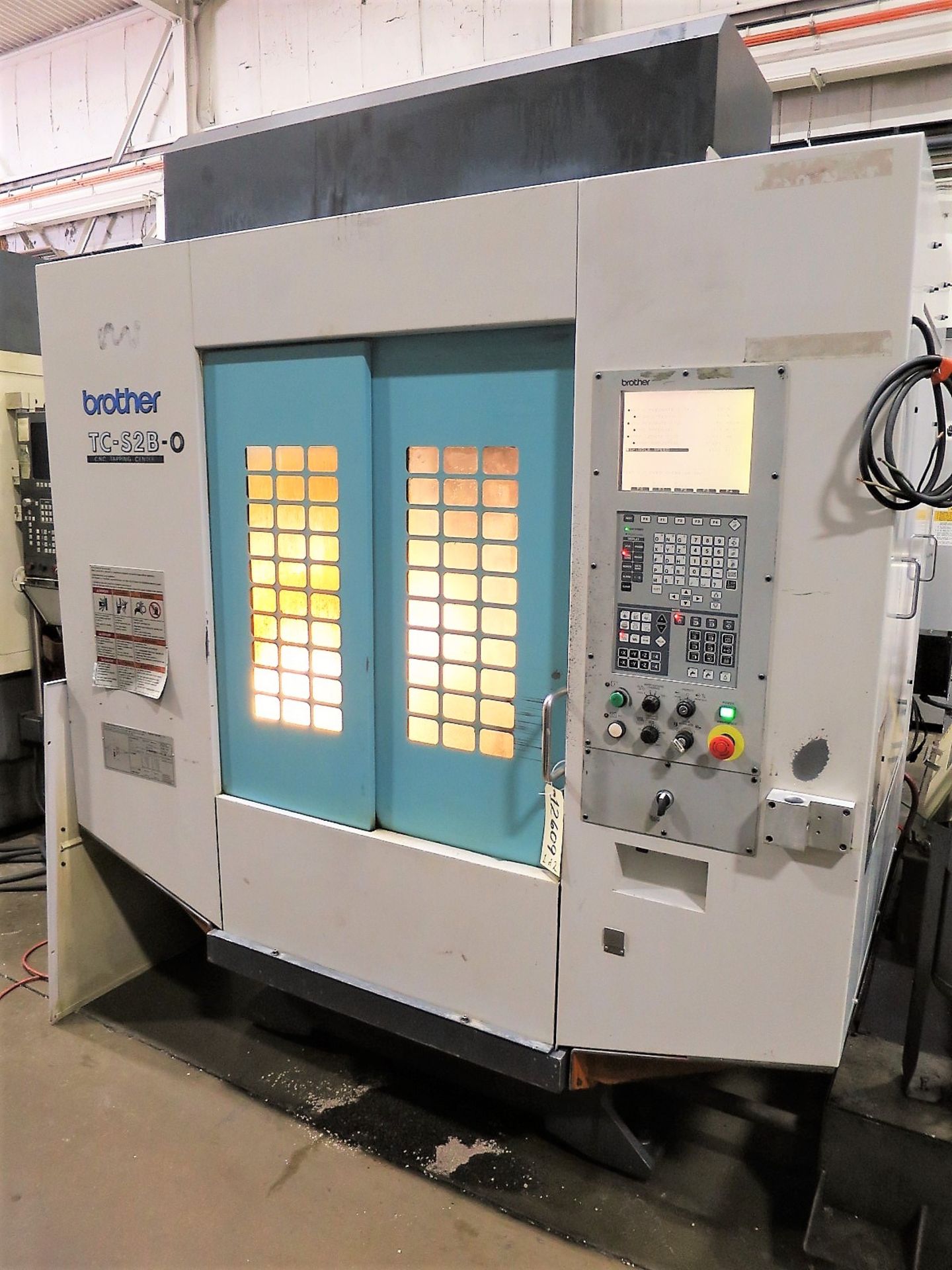 Brother TC-S2B-0 CNC 4-Axis Drill Tap Vertical Machining Center, S/N 111632, New 2004