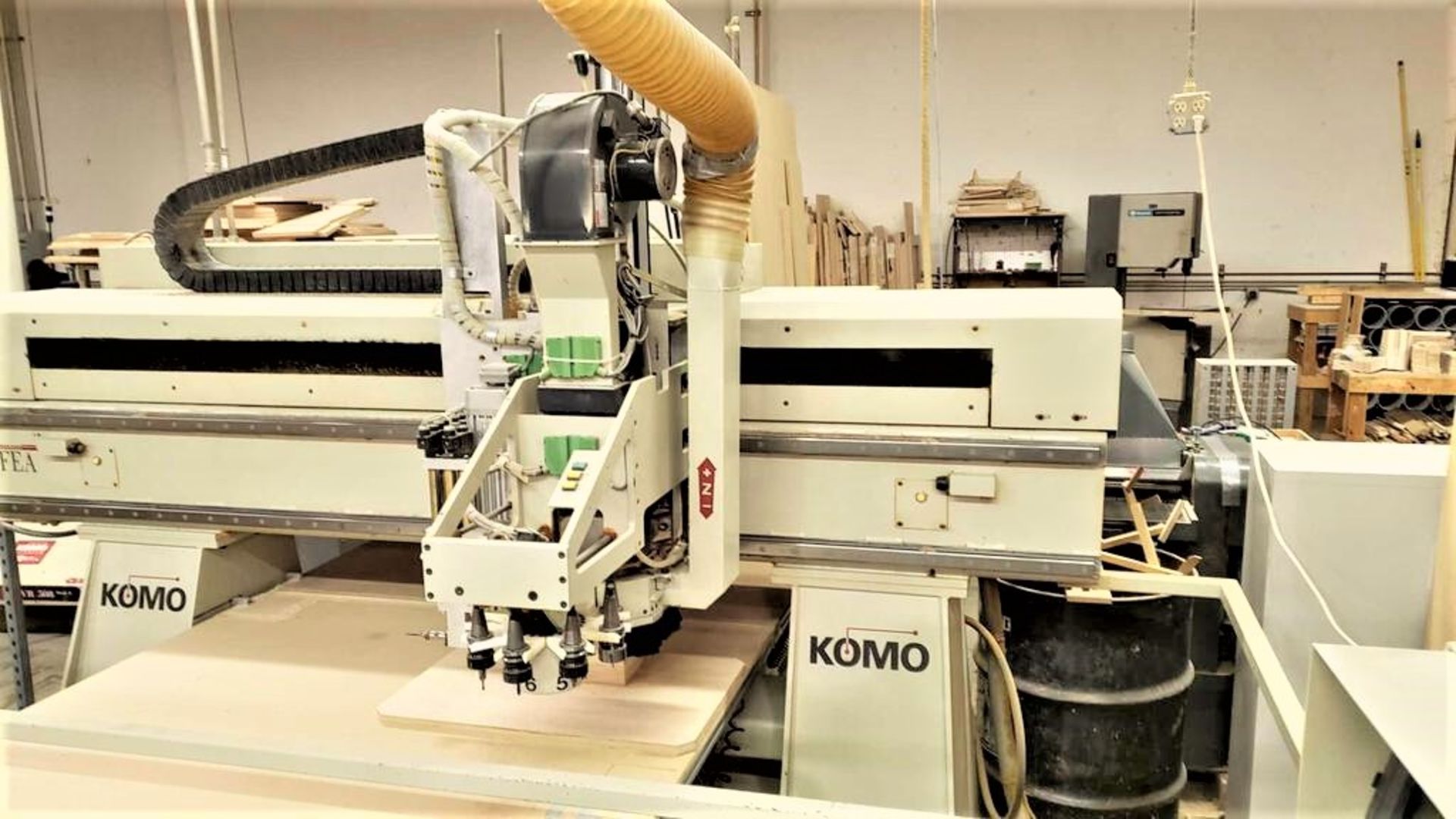 5'X8' Komo Model VR508 Mach II 3-Axis CNC Router, S/N 31780-03-01-00, New 2000 - Image 5 of 10