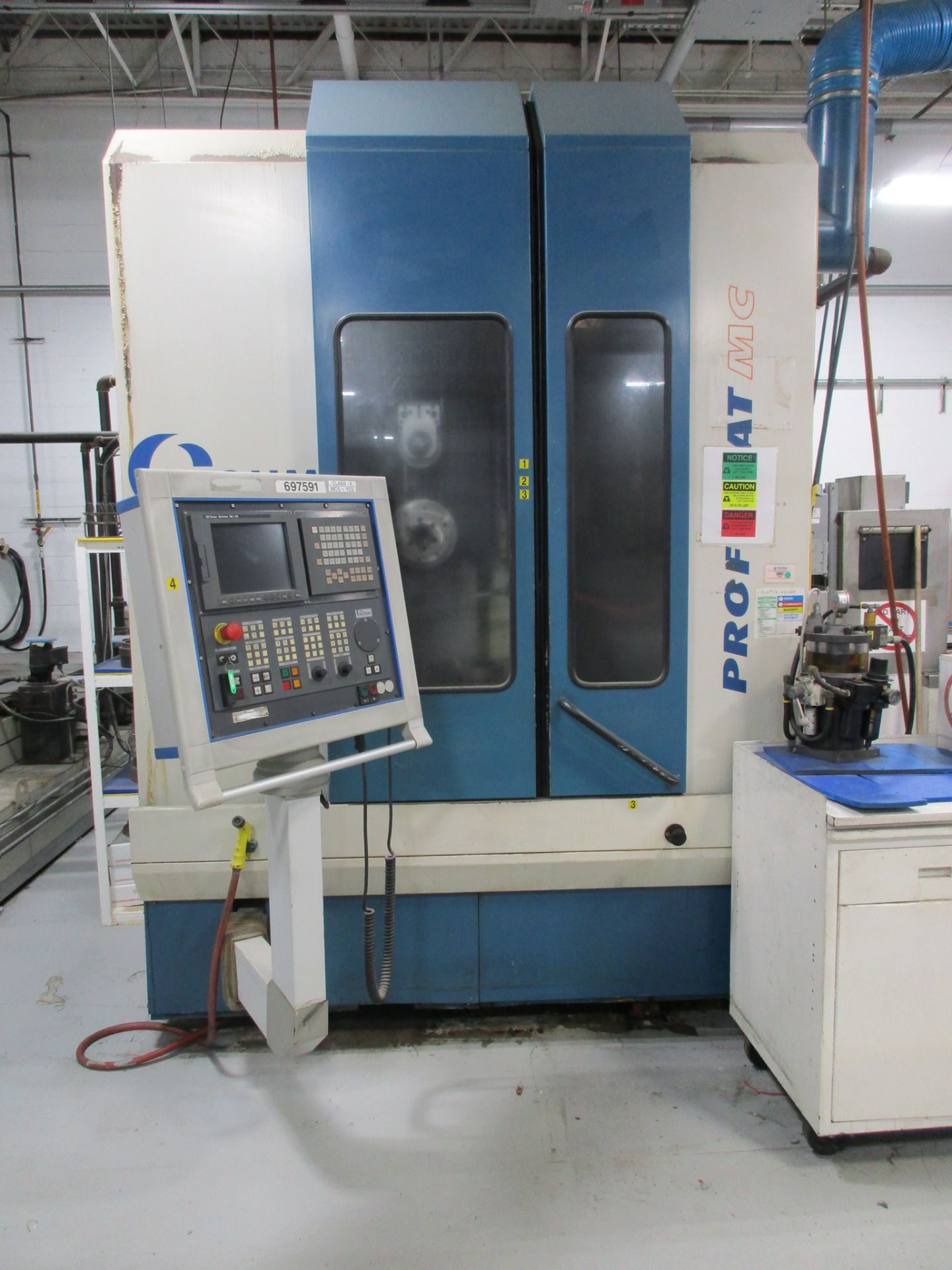 Blohm Profimat MC607 CNC Creepfeed Profile Grinder, S/N 14-969, New 2002