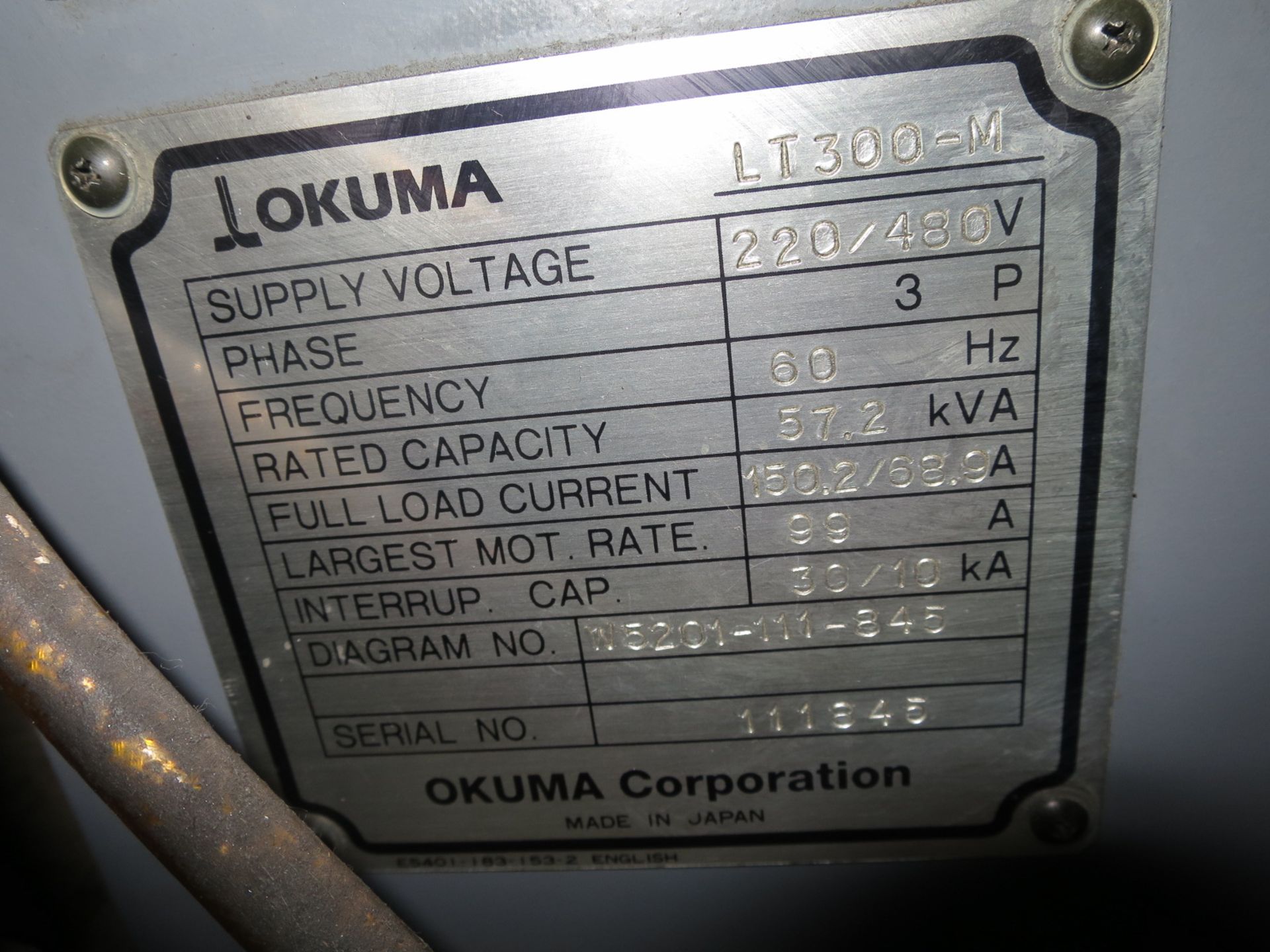 Okuma Twin Star LT300M Twin Spindle, Twin Turret CNC Lathe, S/N 111845, New 2004 - Image 13 of 13