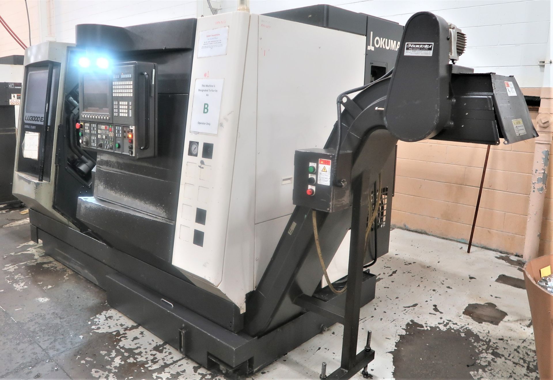 SOLD SOLD SOLD Okuma LU3000EX II 4-Axis CNC Turning Center Lathe, S/N 174256, New 2013 - Image 11 of 15